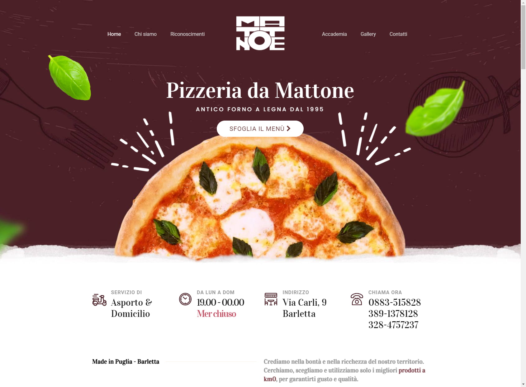 Pizzeria da Mattone - Barletta