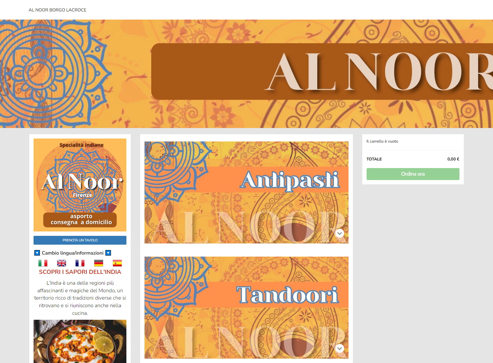 Al Noor Indian Restaurant