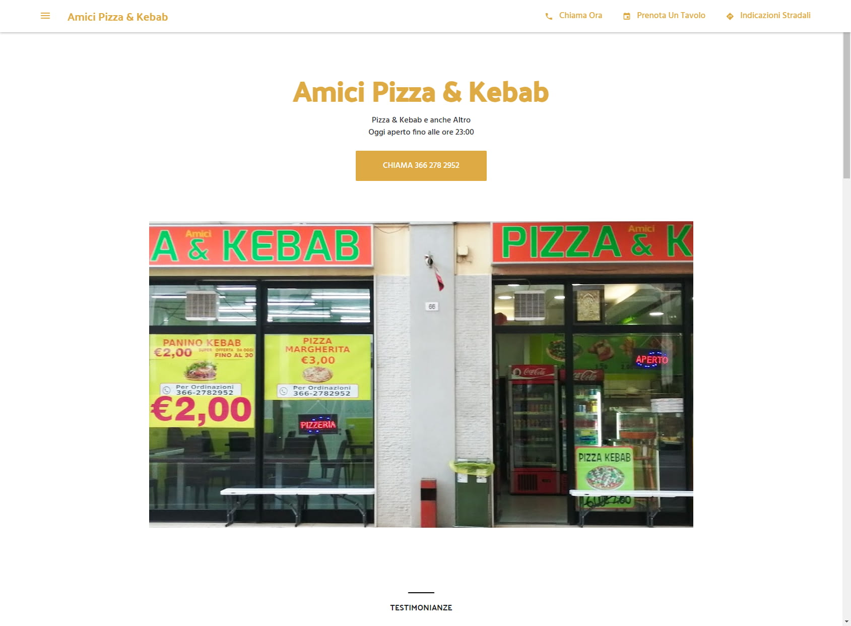 Amici Pizza & Kebab