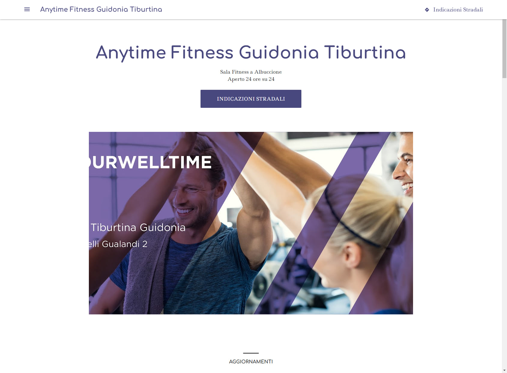 Anytime Fitness Guidonia Tiburtina