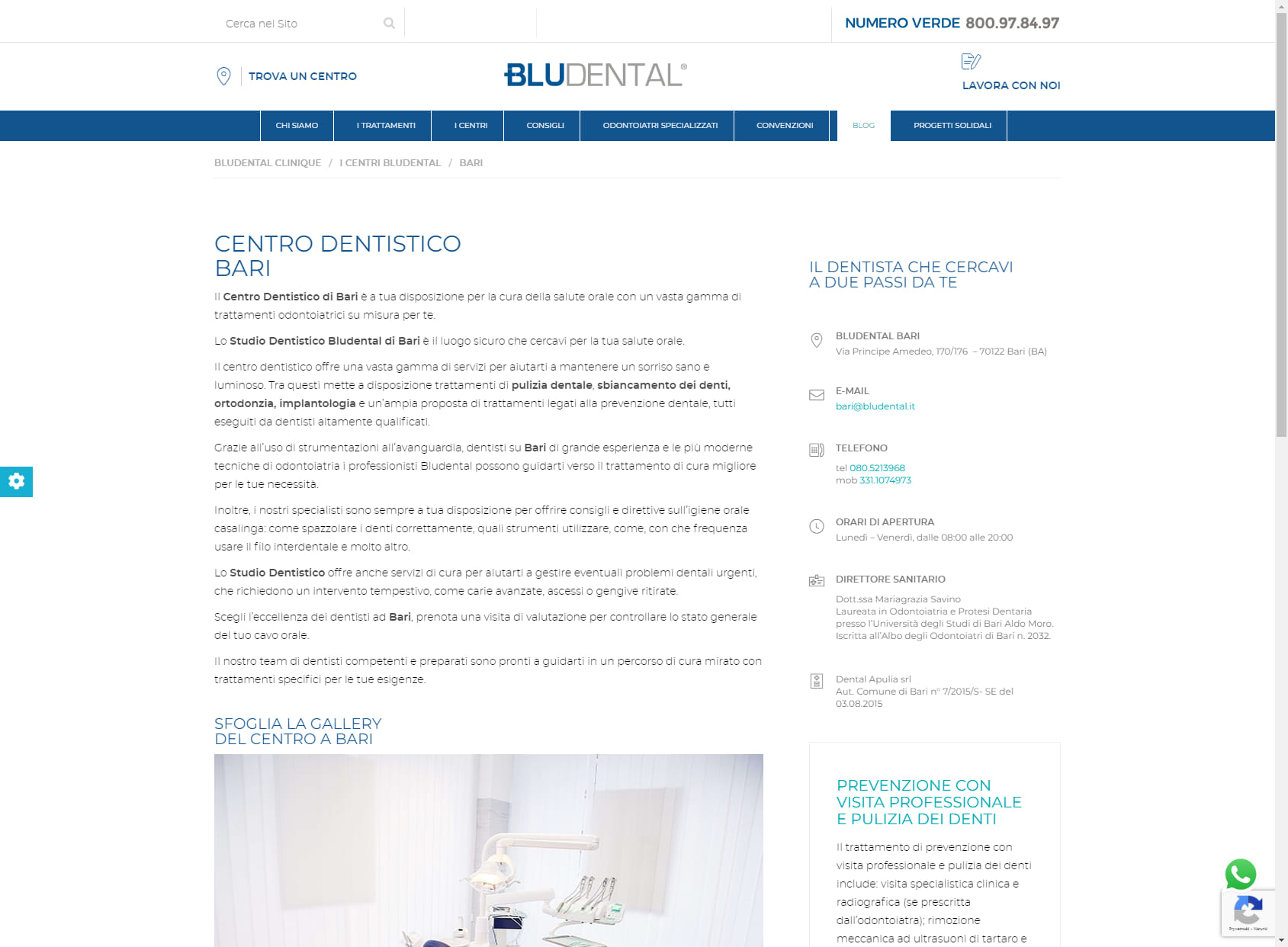 Bludental Clinique - Bari