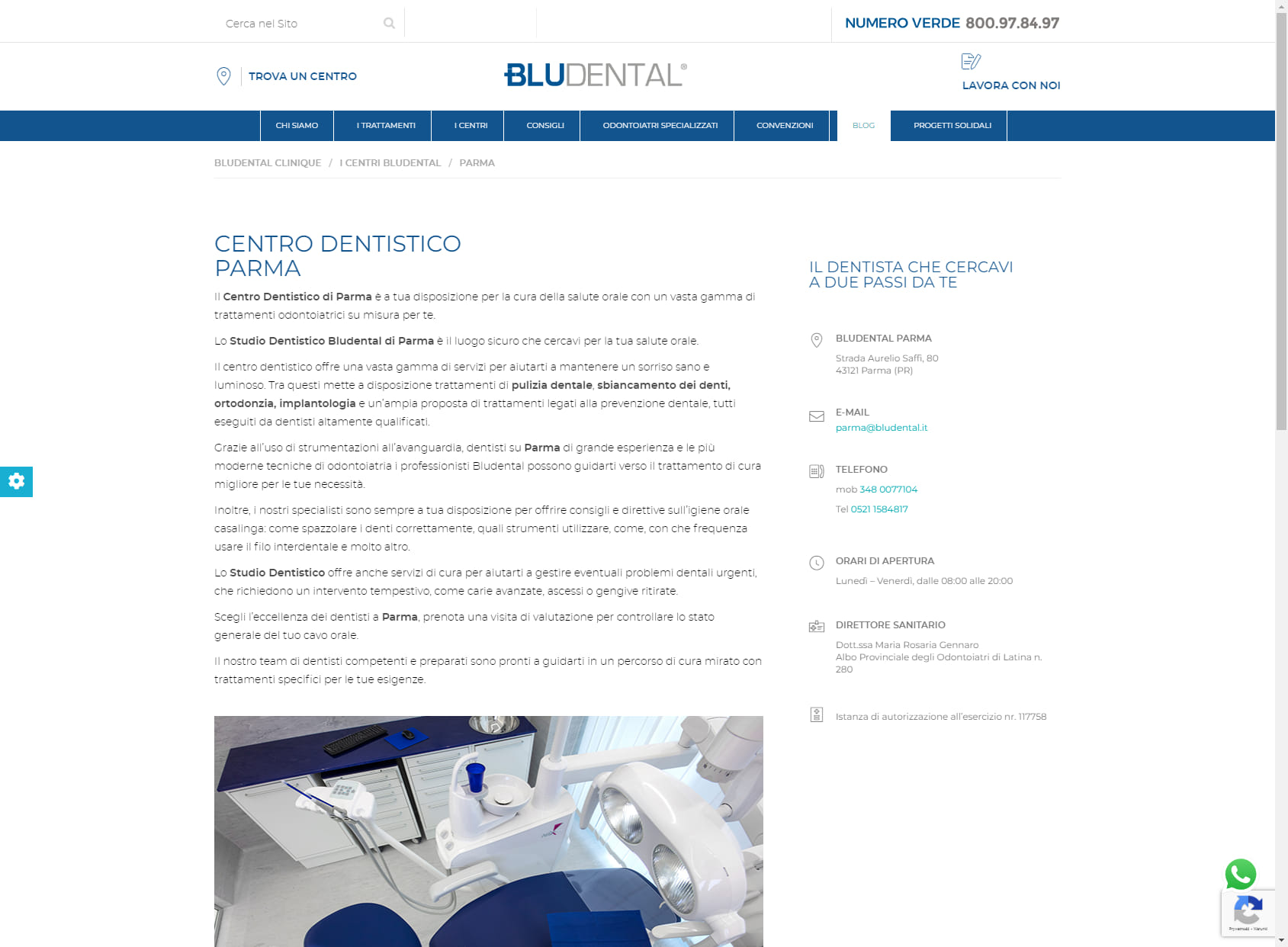 Bludental Clinique - Parma