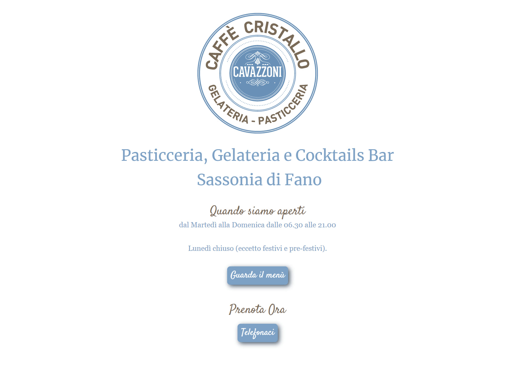 Caffè Cristallo - Gelateria Pasticceria by Cavazzoni