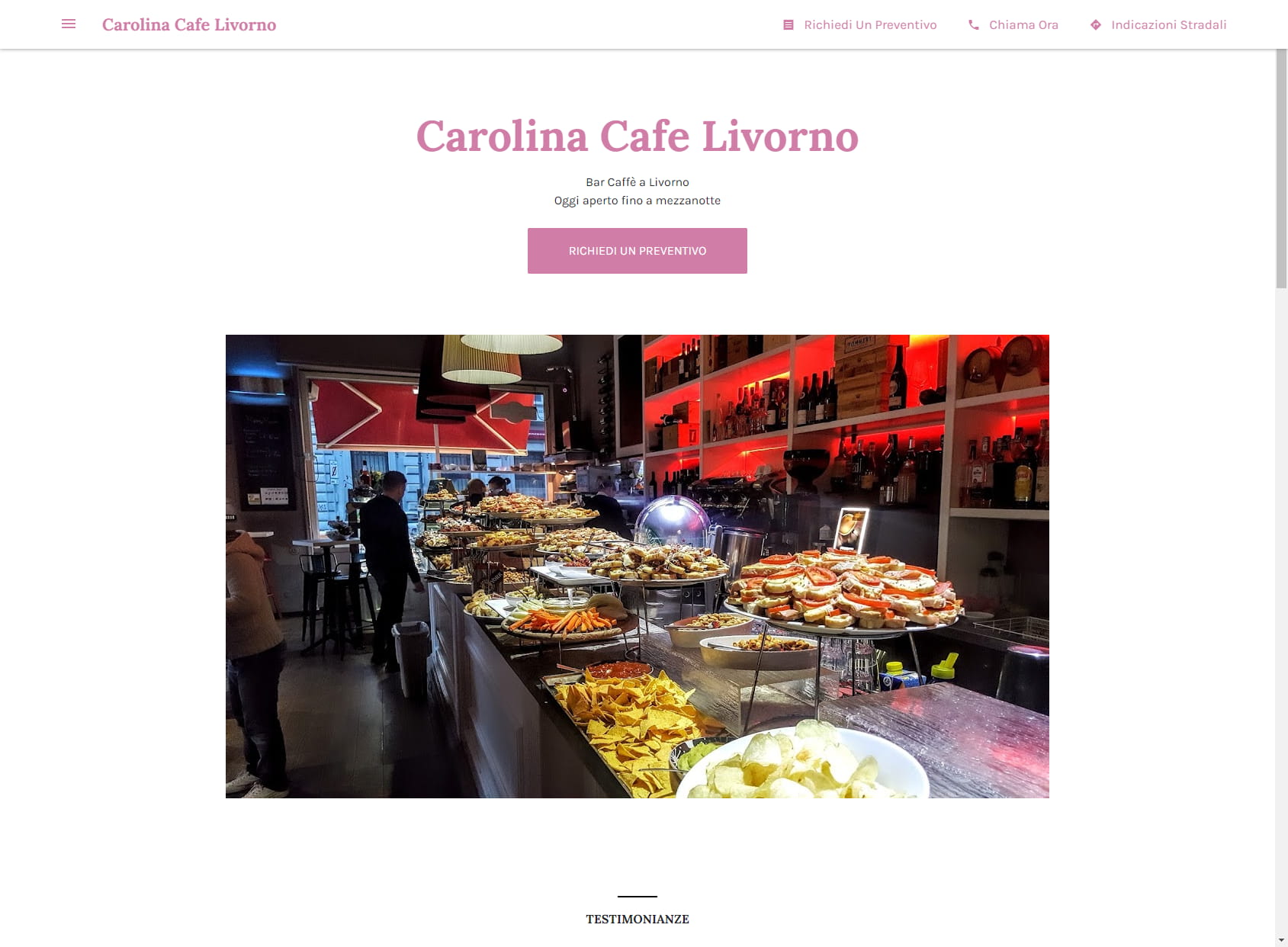 Carolina Cafe Livorno
