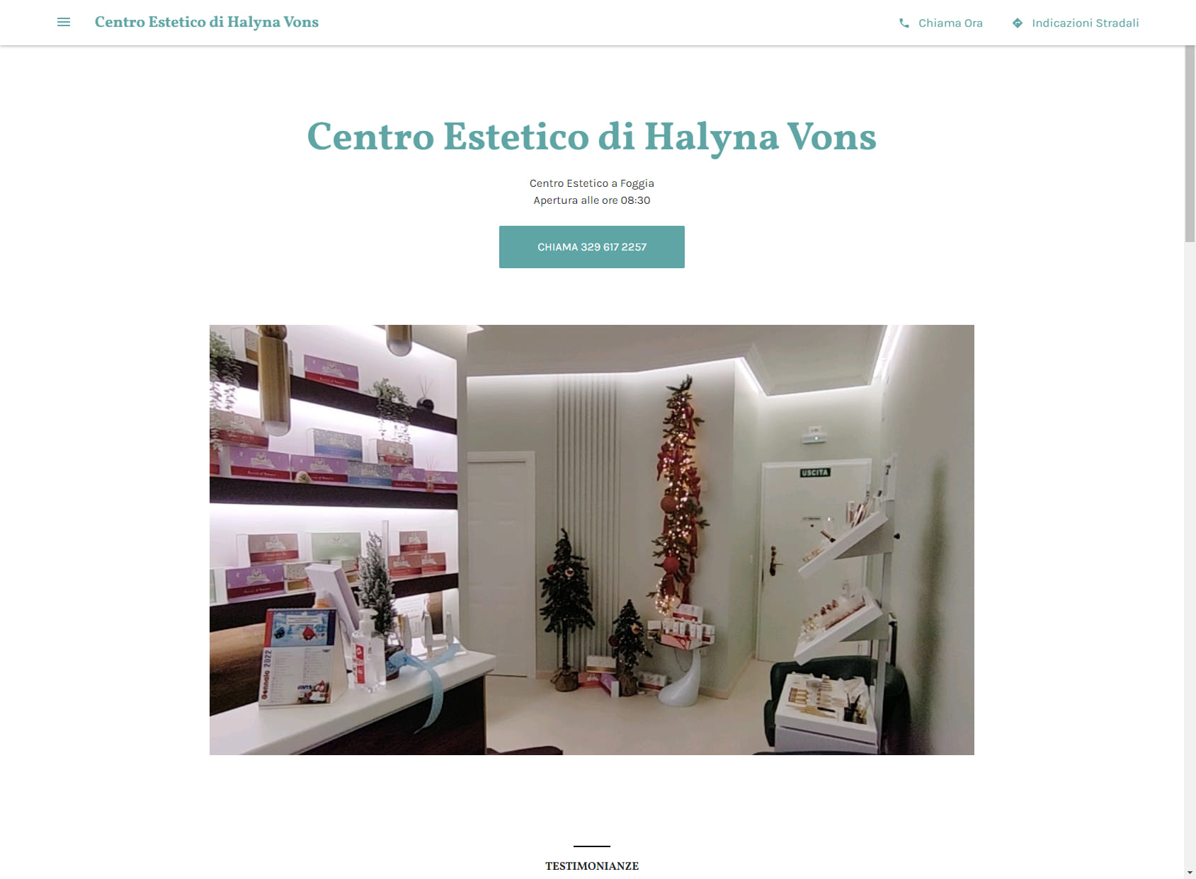 Centro Estetico di Halyna Vons