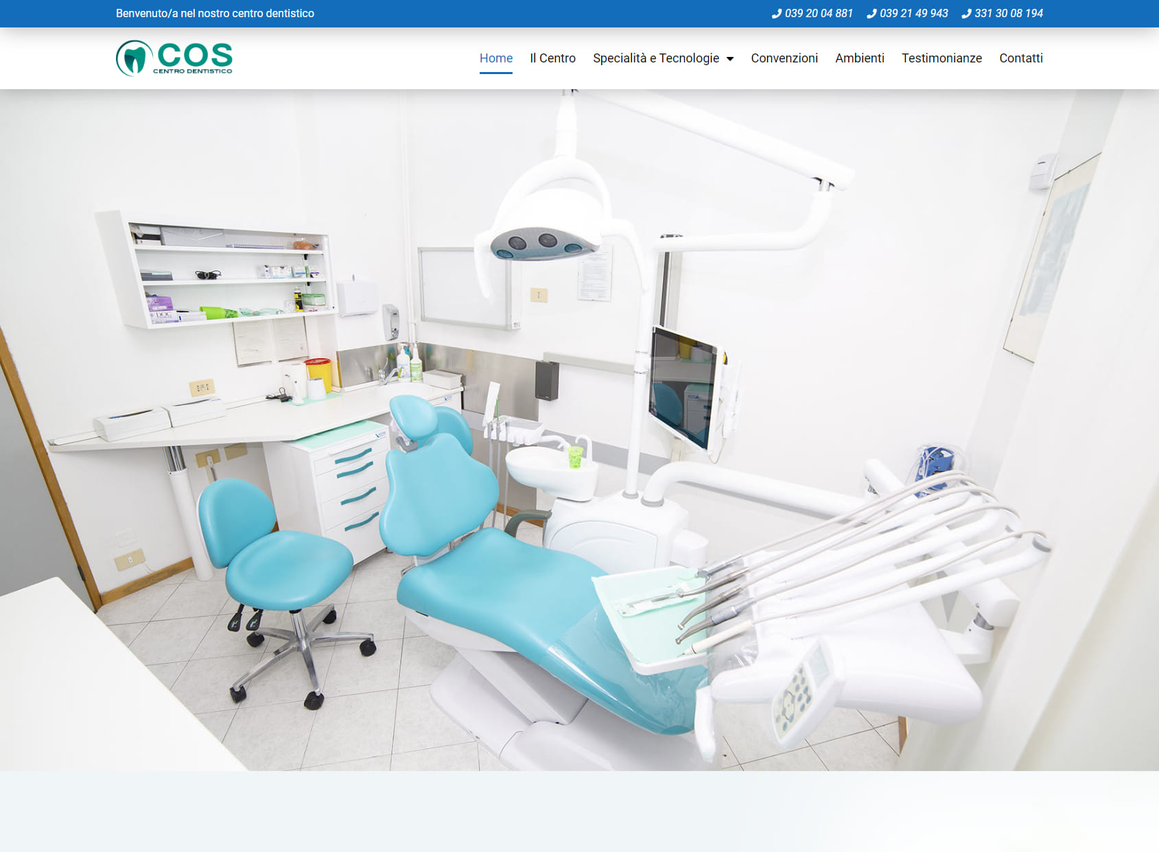 Centro Odontostomatologico Specialistico S.R.L. I Studio dentistico Monza I Dentista Monza