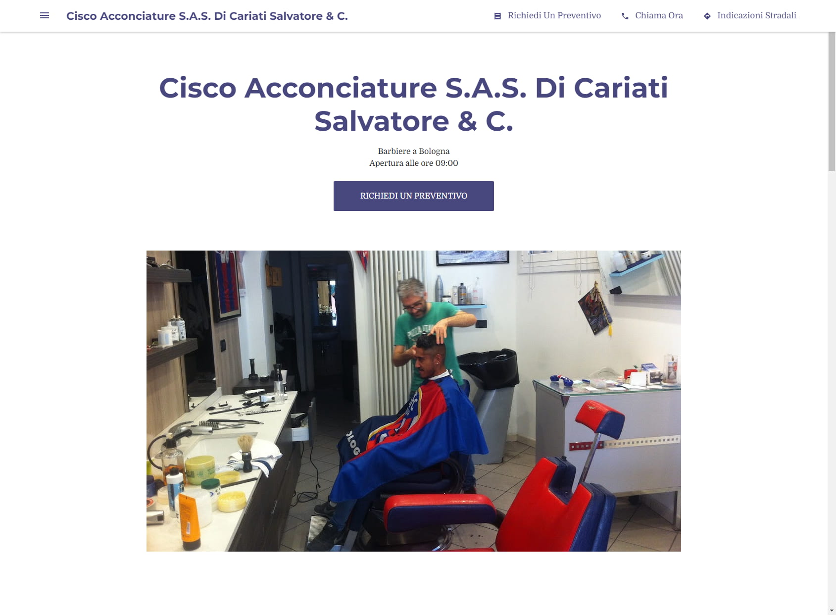 Cisco Acconciature S.A.S. Di Cariati Salvatore & C.