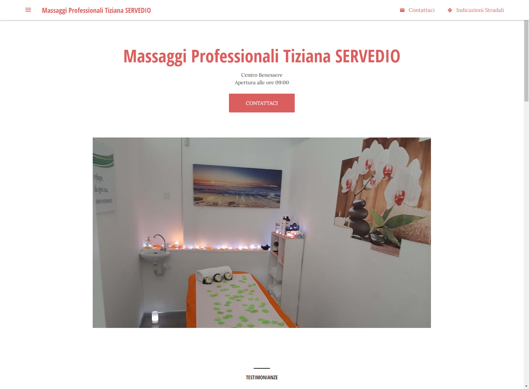 Massaggi Professionali Tiziana SERVEDIO