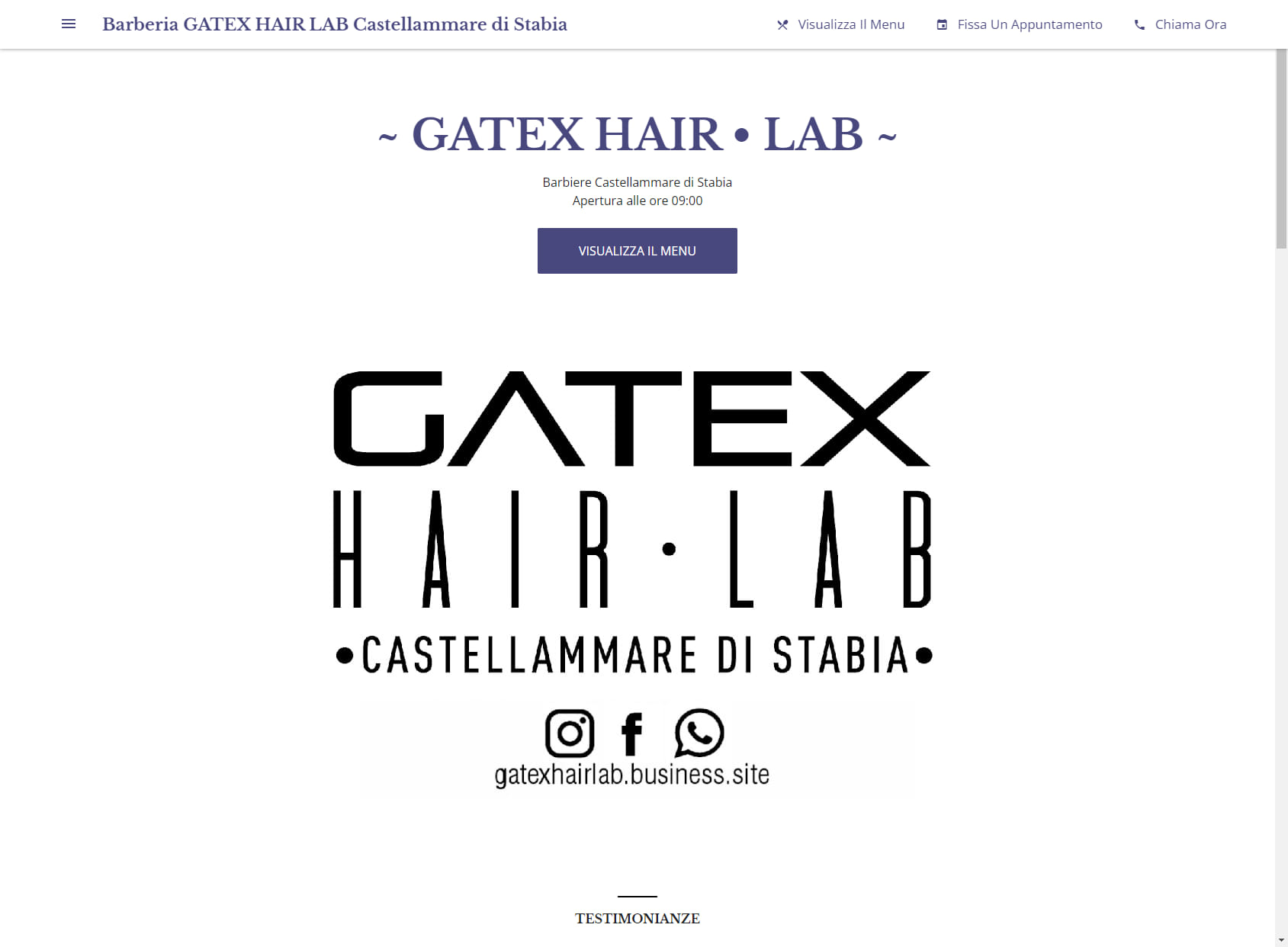 Barberia GATEX HAIR LAB Castellammare di Stabia