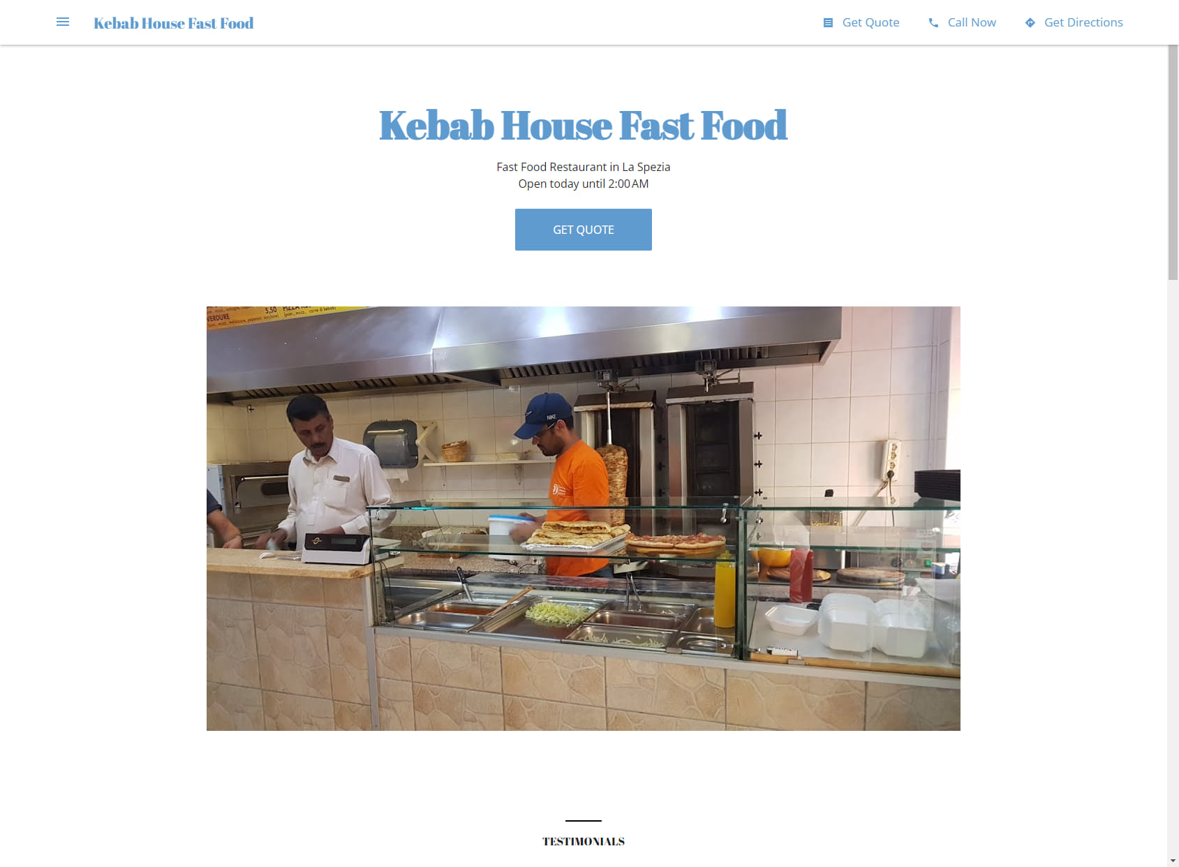 Kebab House Fast Food