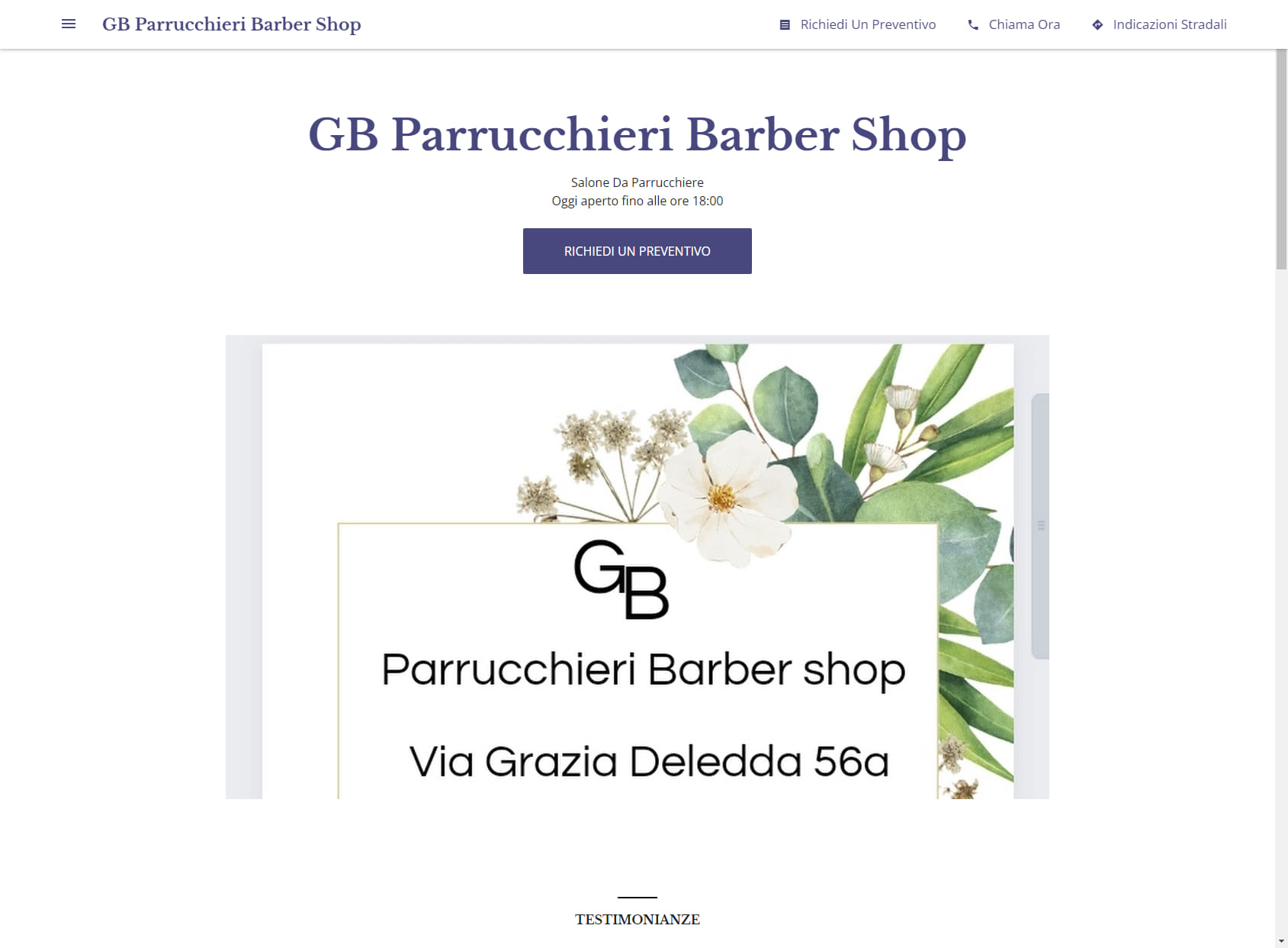 GB Parrucchieri Barber Shop