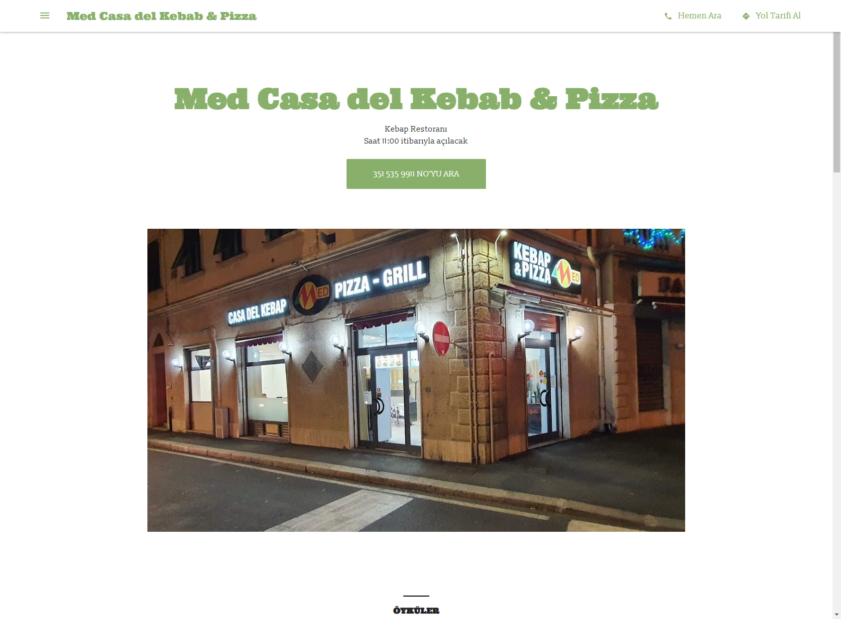 Med Casa del Kebab & Pizza