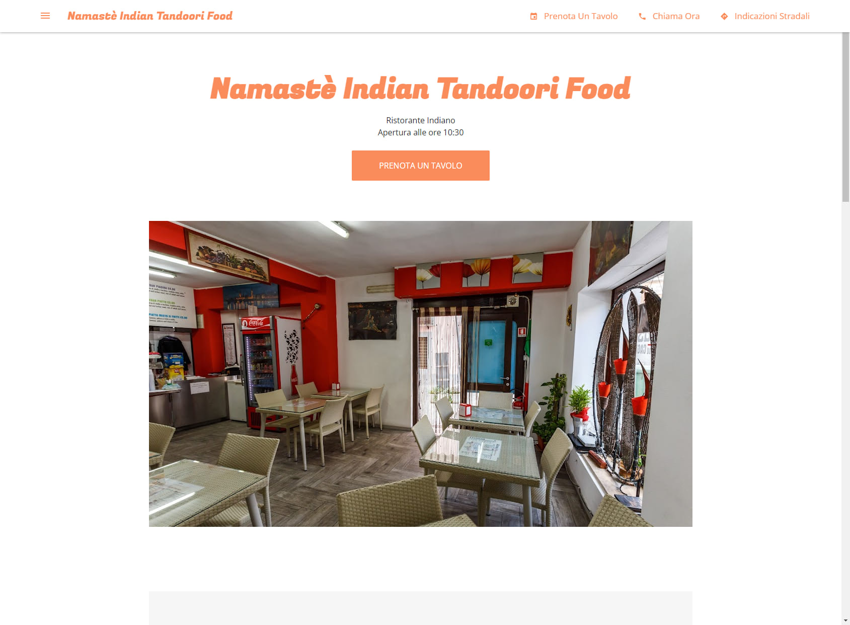 Namastè Indian Tandoori Food