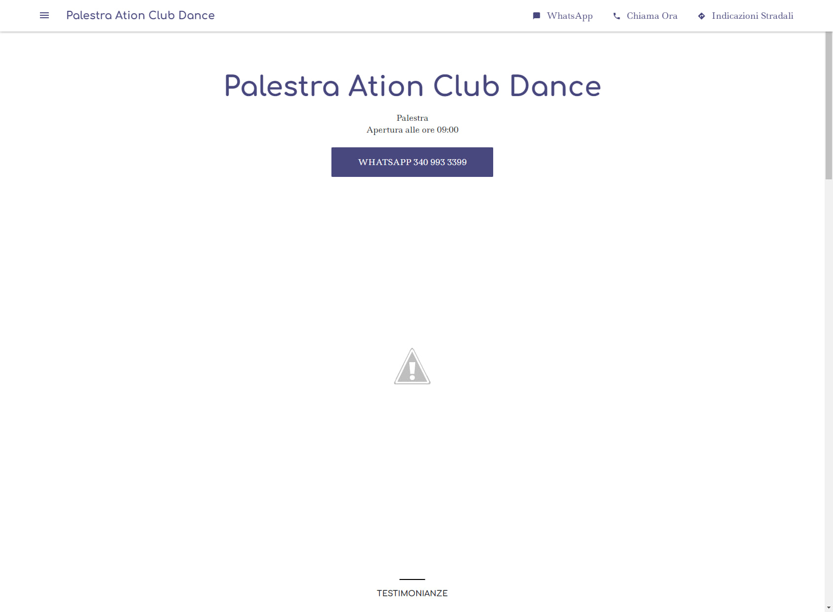 Palestra Ation Club Dance