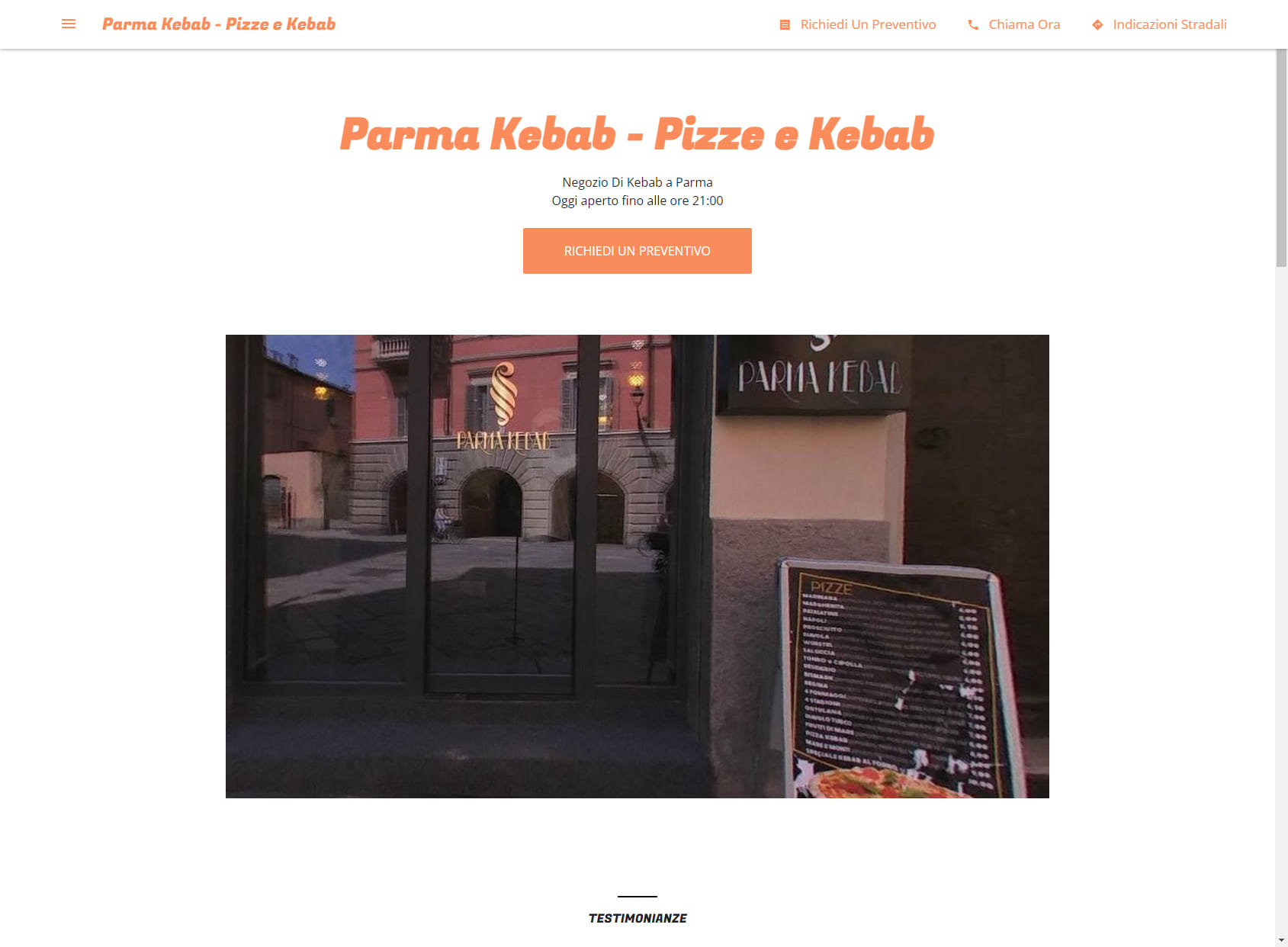 Parma Kebab - Pizze e Kebab