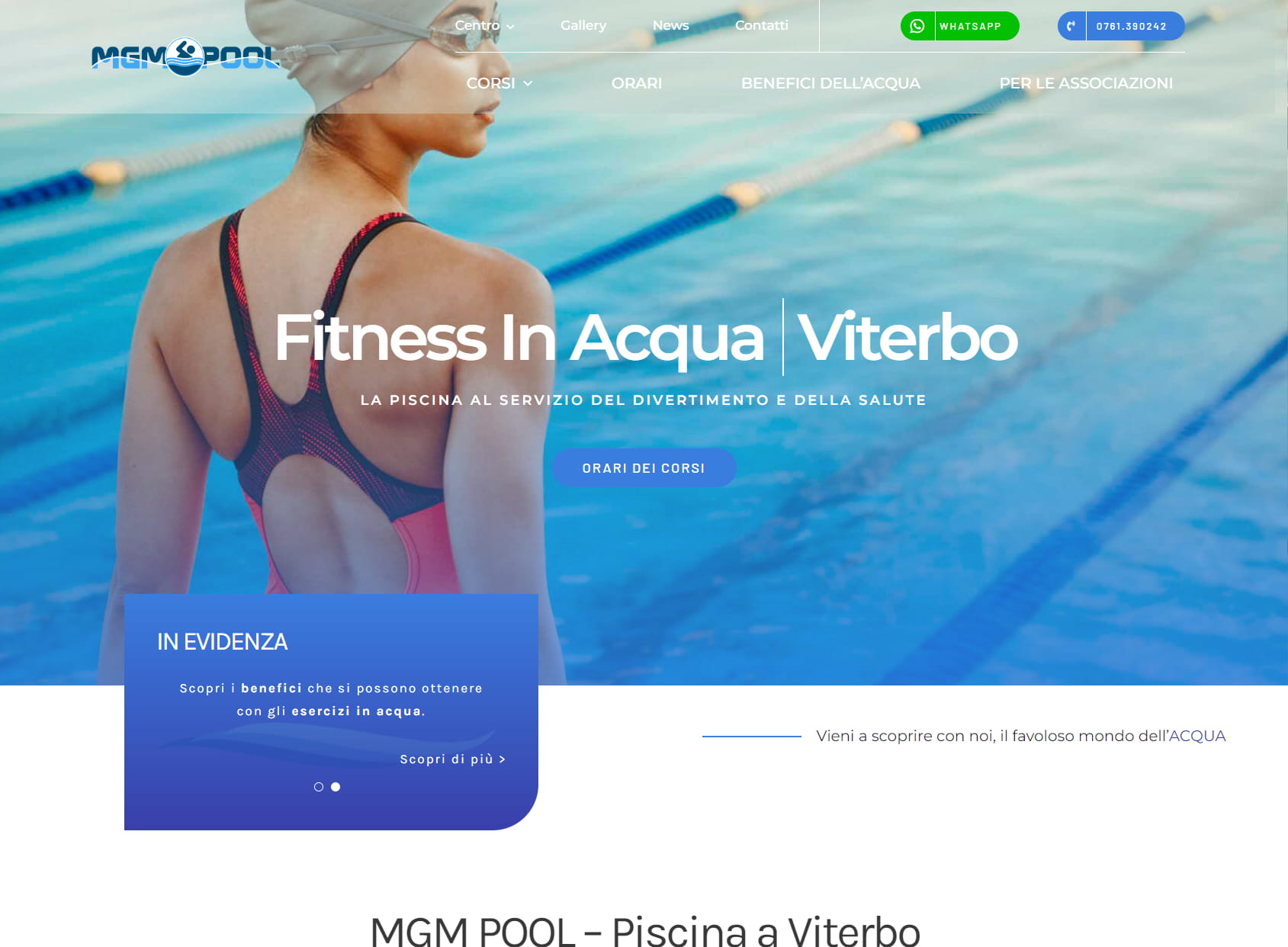 PISCINA - MGM Pool Viterbo