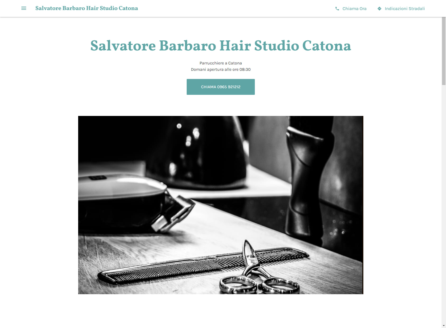 Salvatore Barbaro Hair Studio Catona