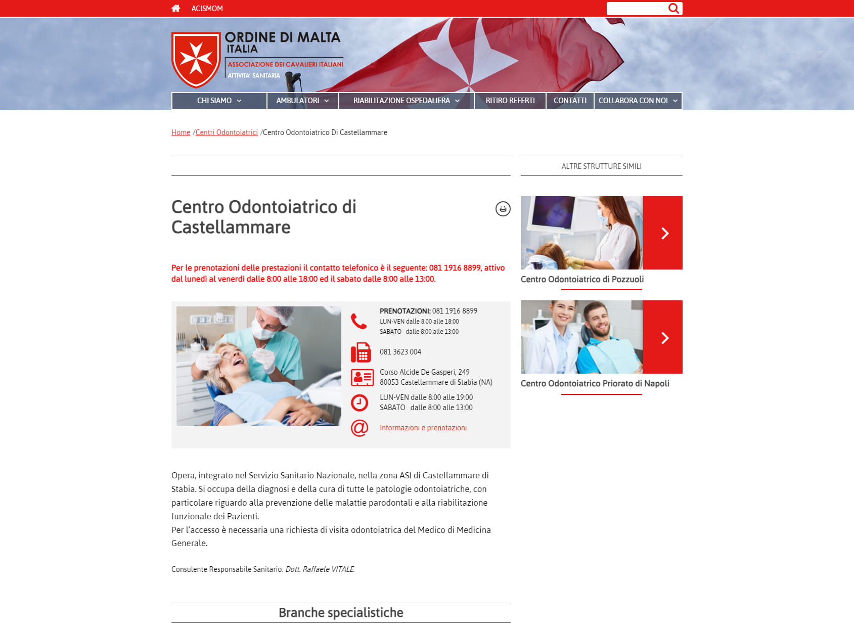 Centro Odontoiatrico di Castellammare ACISMOM