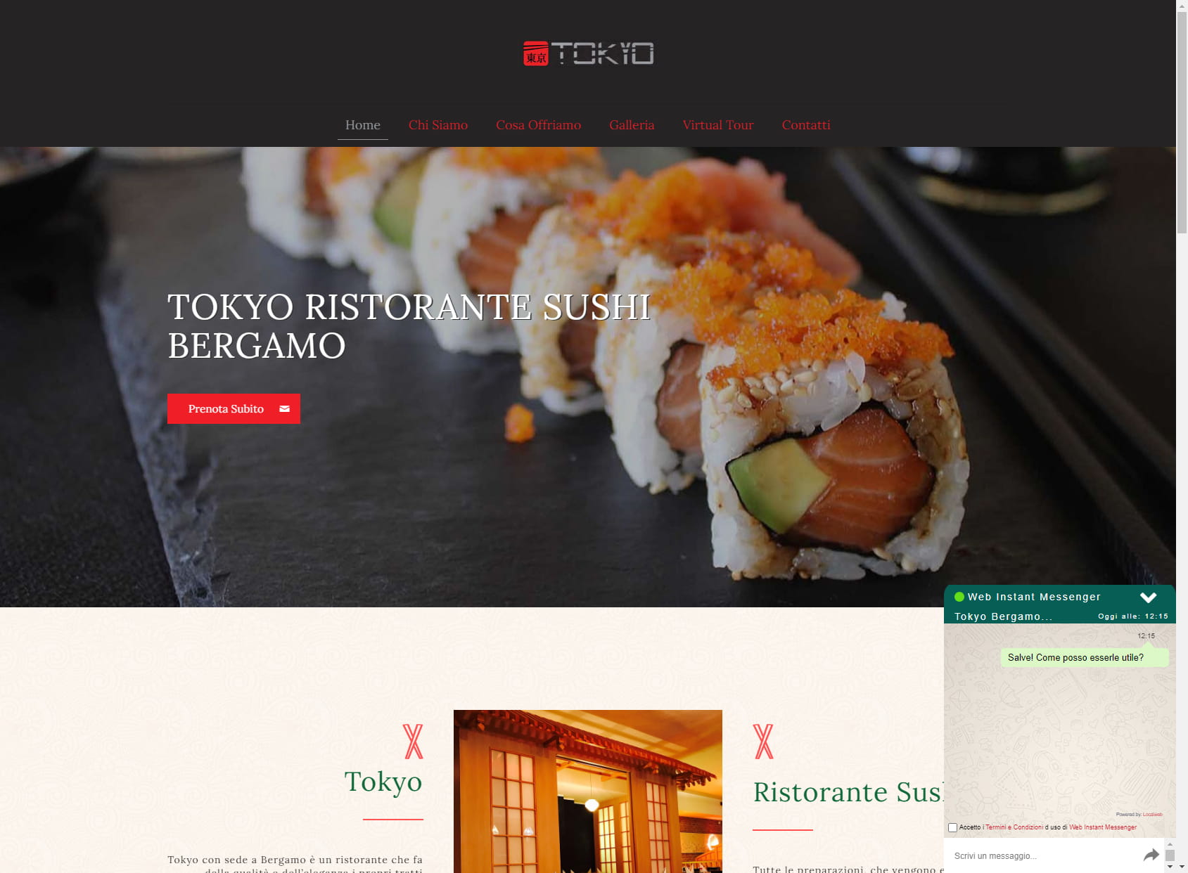 Tokyo - Ristorante di Sushi Bergamo