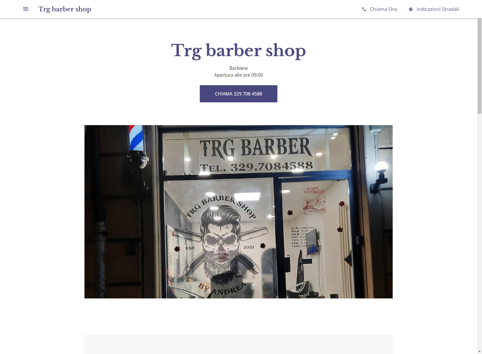 Trg barber shop
