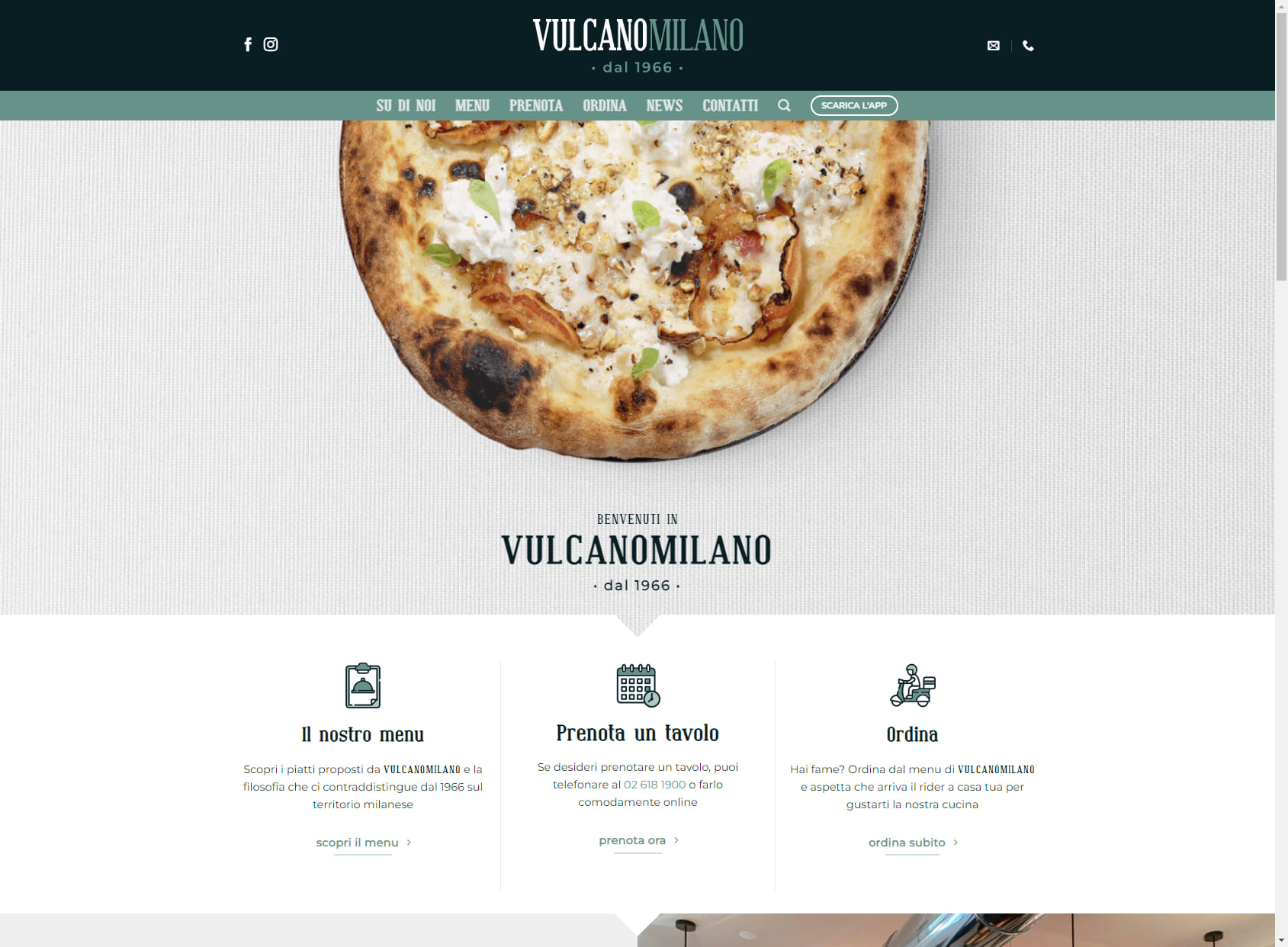 Vulcano Milano Pizza & Pesce