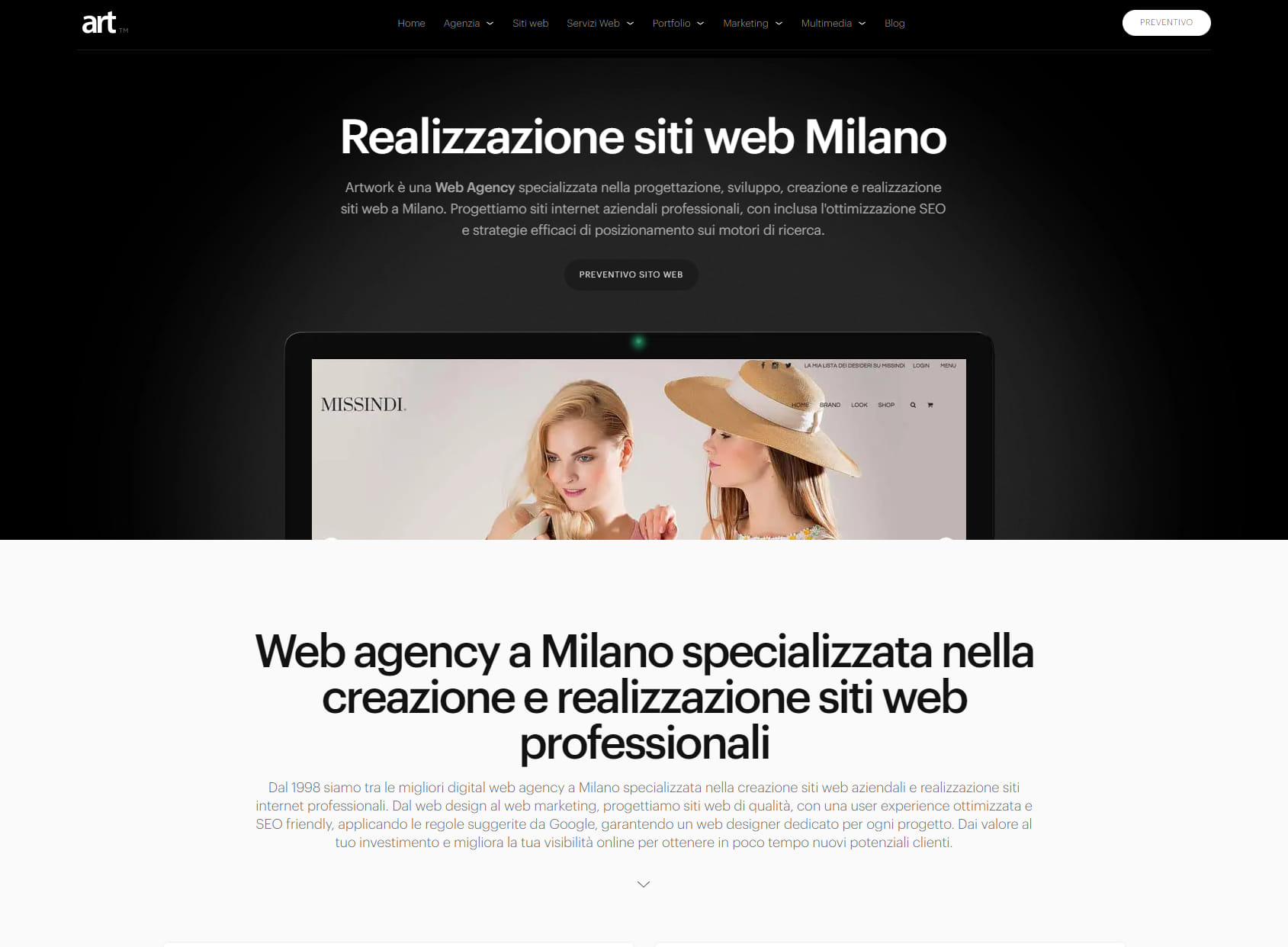 Artwork - Web Agency Milano e Realizzazione Siti