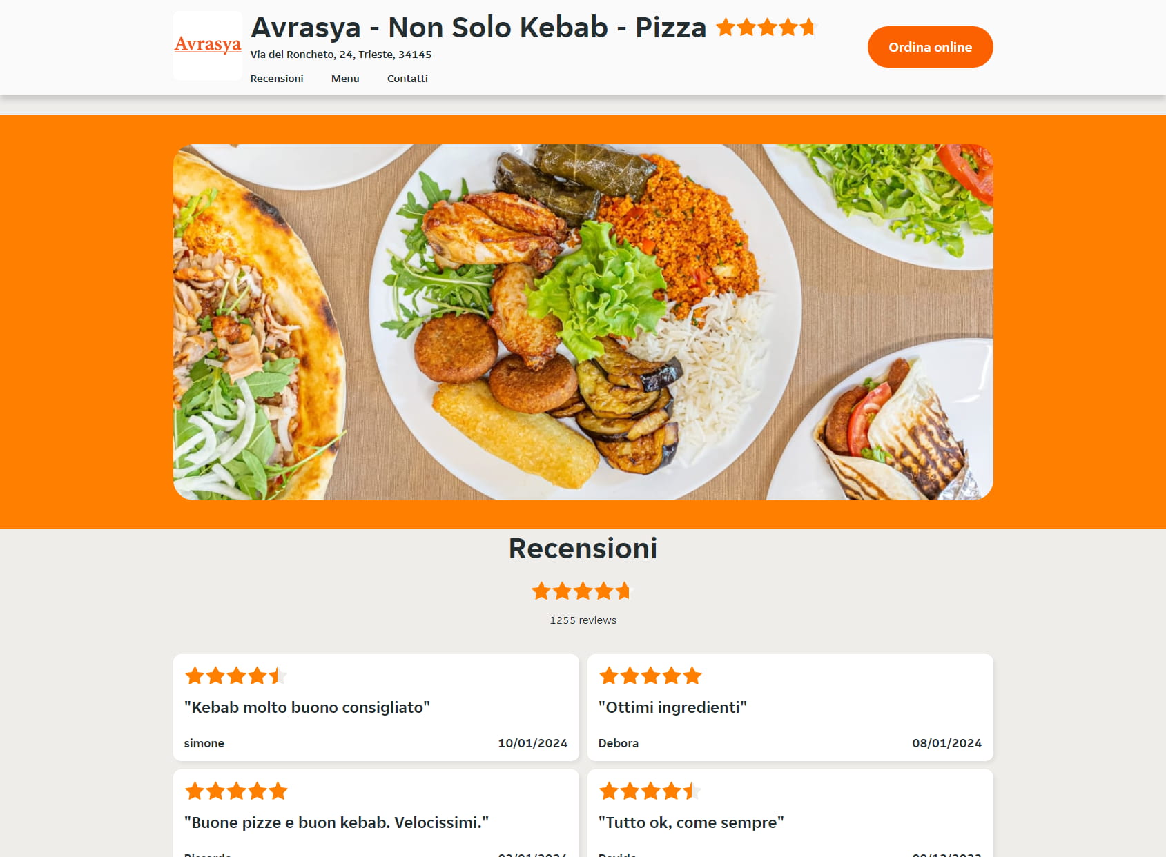 Avrasya - Non Solo Kebab