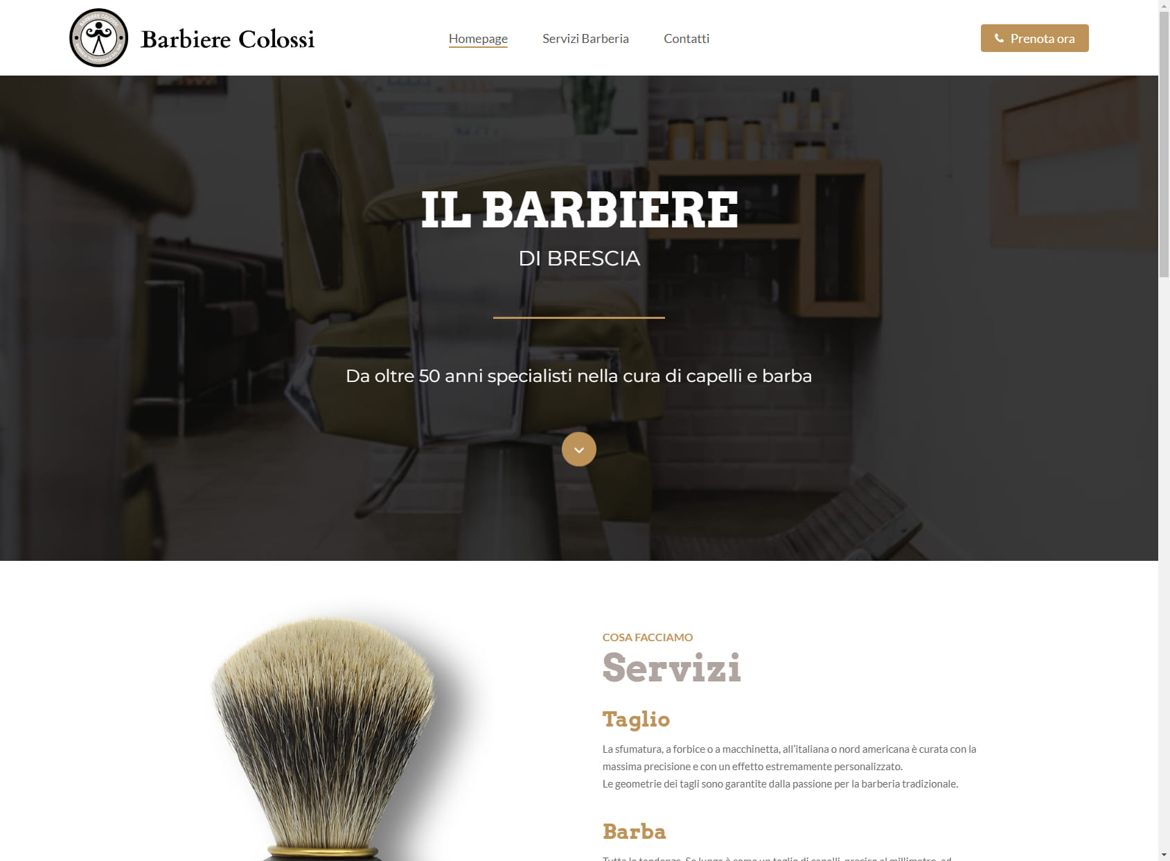 Barbiere Colossi Brescia