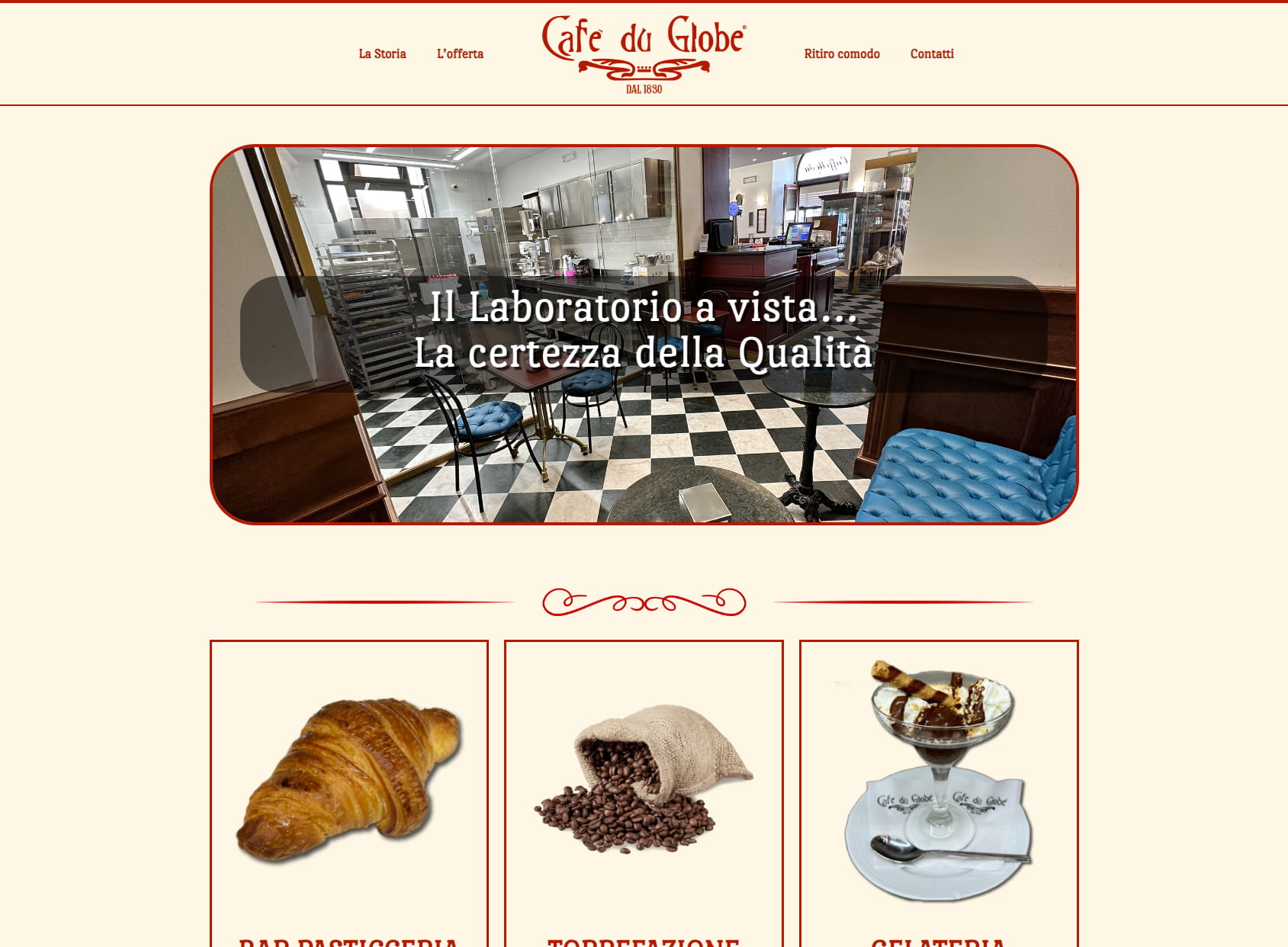 Le Grand Café du Globe - Pasticceria Saida Pistoia