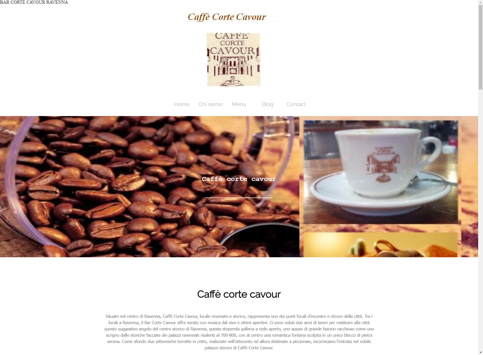 Coffee Corte Cavour