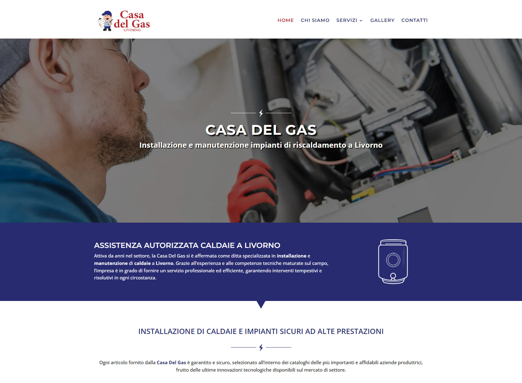 Casa Del Gas - Installazione Assistenza Tecnica E Manutenzione Caldaie