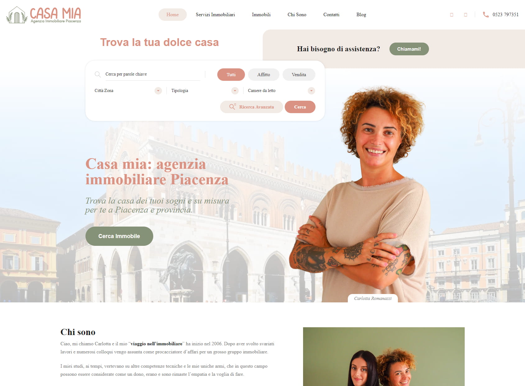 Casa mia - Agenzia immobiliare Piacenza di Romanazzi Carlotta