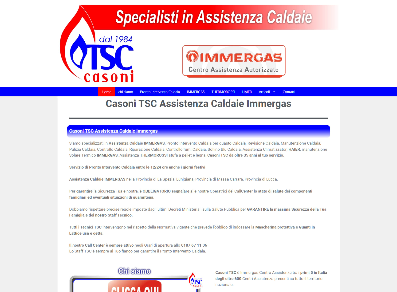 TSC Casoni Assistenza Immergas