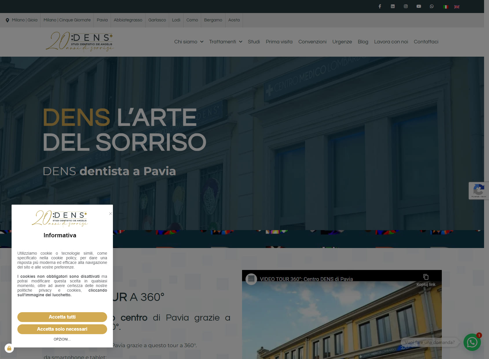 DENS Pavia | Studio Dentistico Pavia - Impianti dentali - Estetica dentale