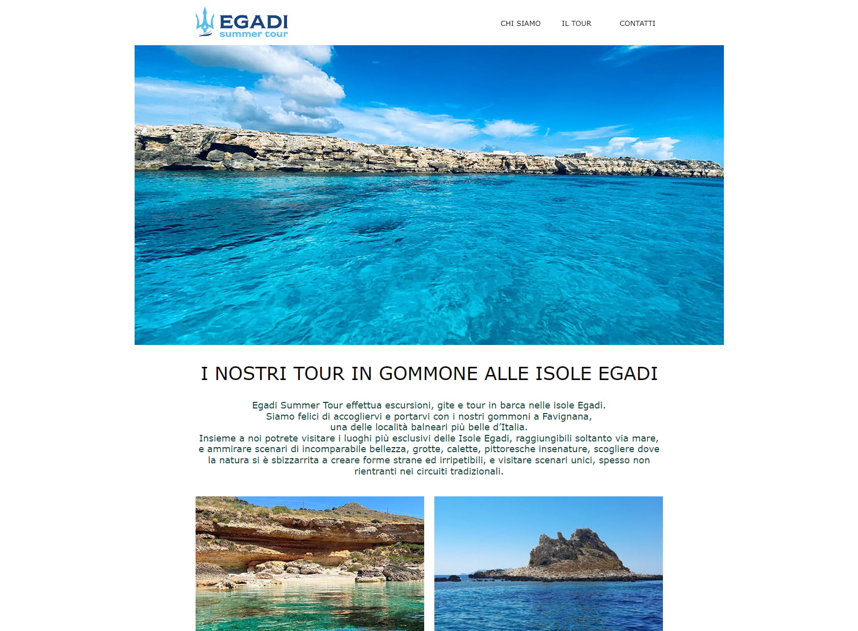 Egadi Summer Tour - Gite in gommone alle isole Egadi