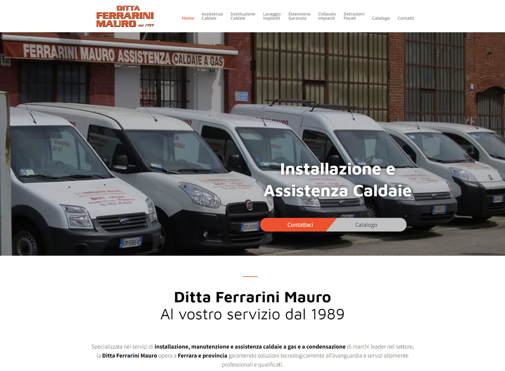 Ferrarini Mauro | Installazione e Assistenza caldaie a gas e a condensazione