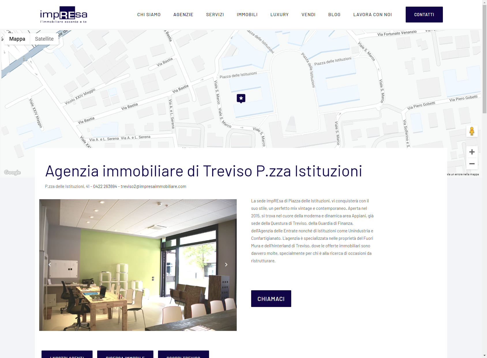 Agenzia Immobiliare Treviso Piazza Istituzioni - impREsa