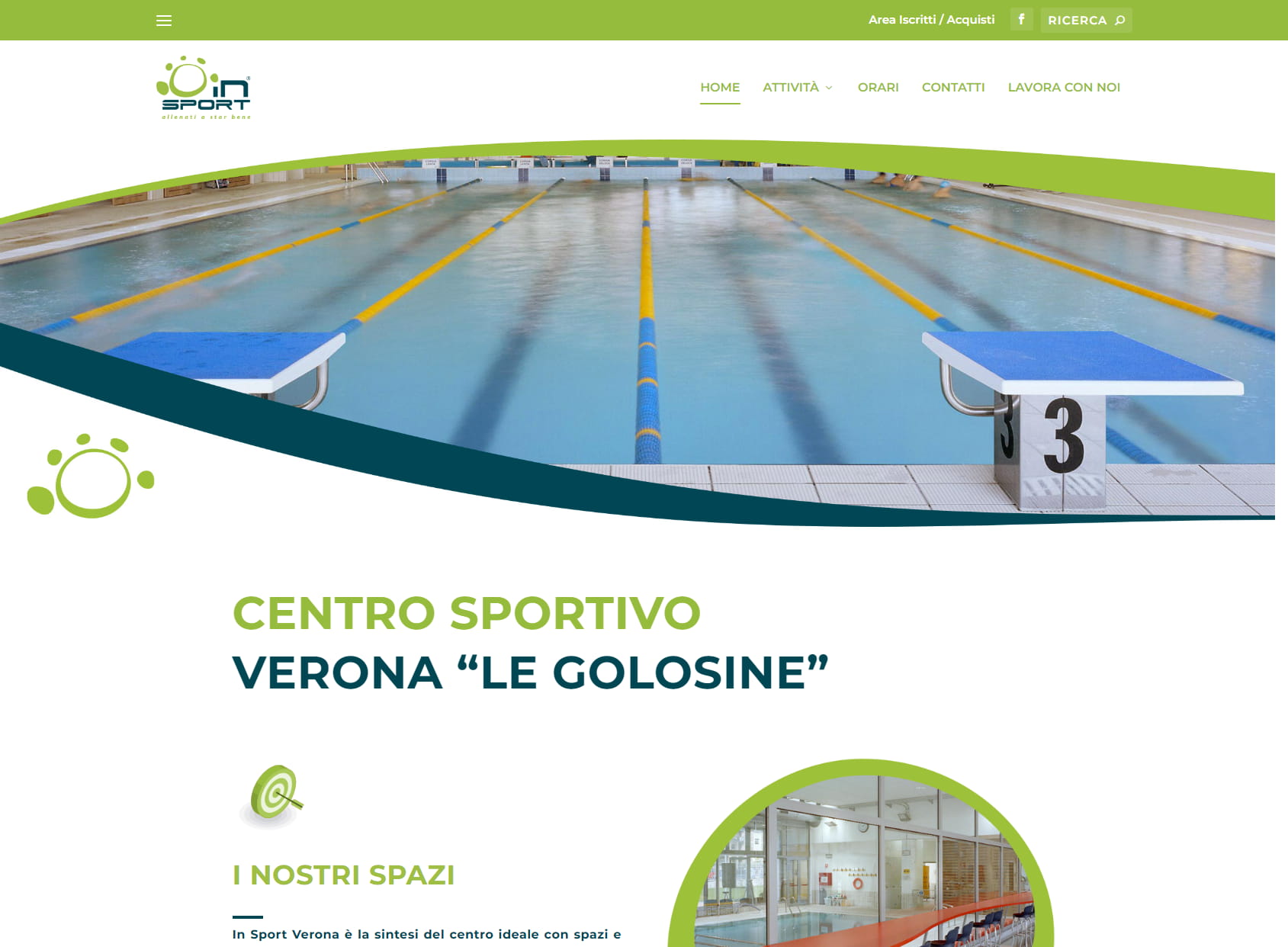 IN SPORT S.R.L. Centro sportivo Le Golosine
