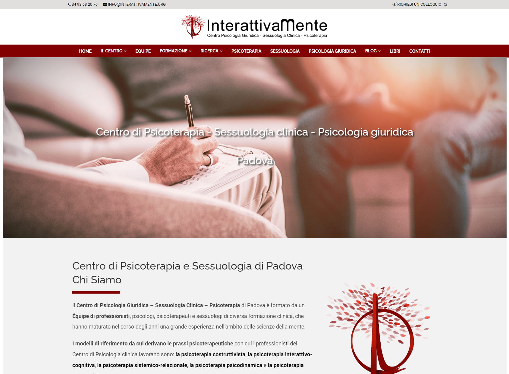Centro Interattivamente - Psicologo, psicoterapeuta, sessuologo Padova