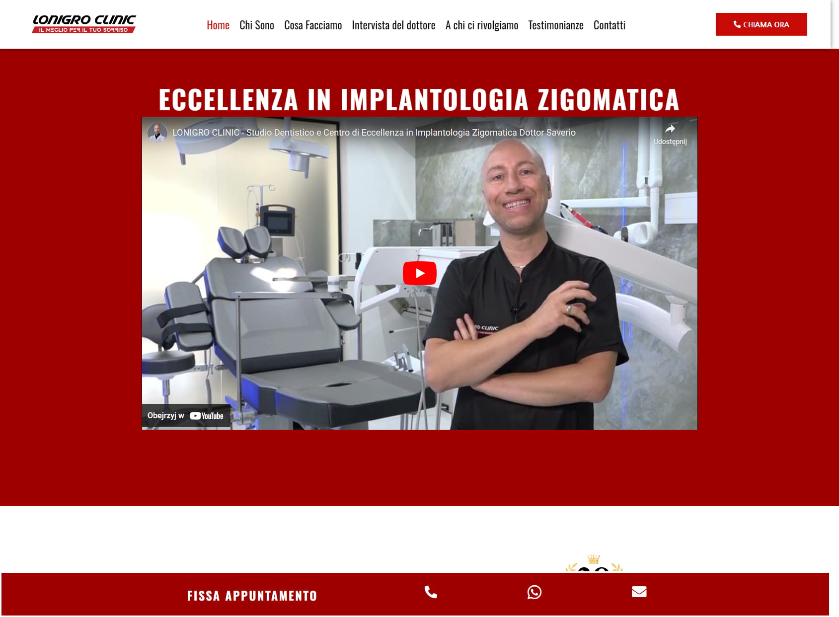 LONIGRO CLINIC - Studio Dentistico e Centro di Eccellenza in Implantologia Zigomatica Dottor Saverio Lonigro
