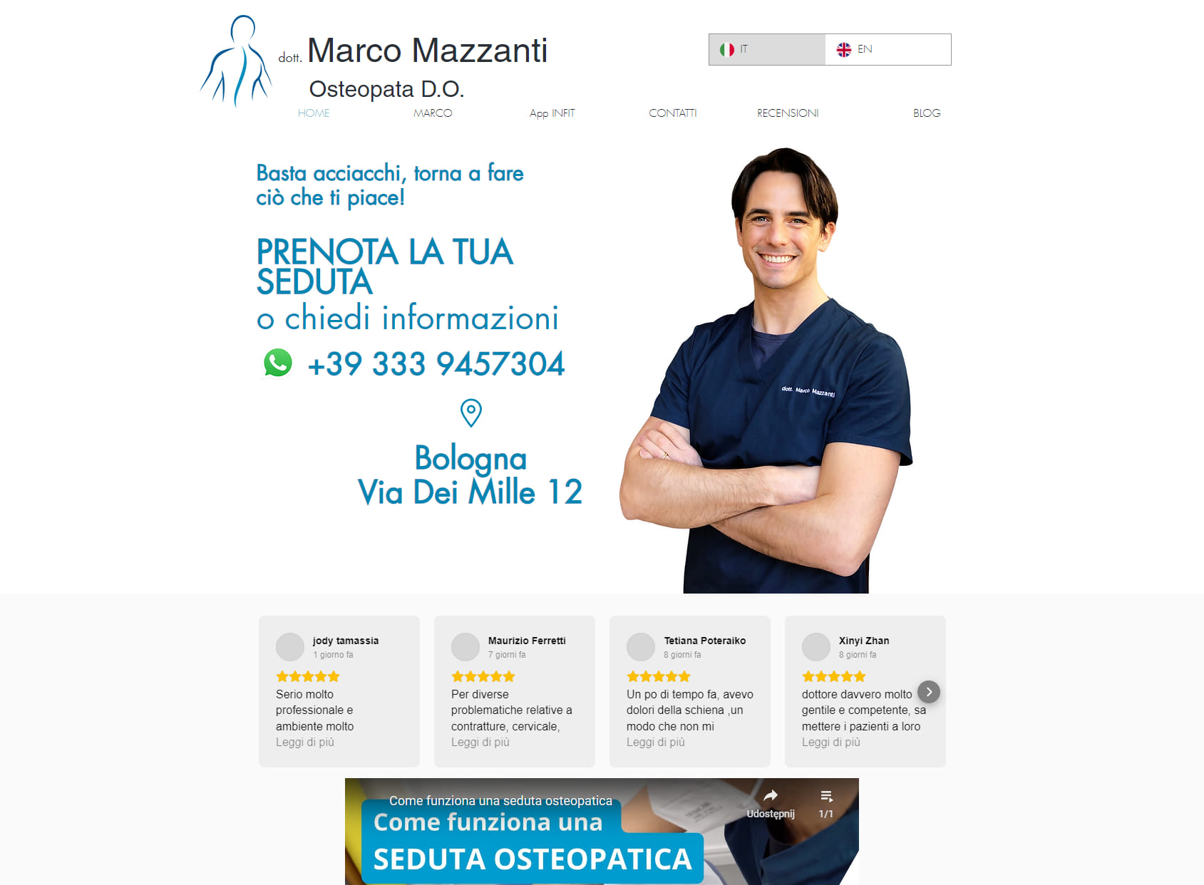 Marco Mazzanti - Osteopata D.O.