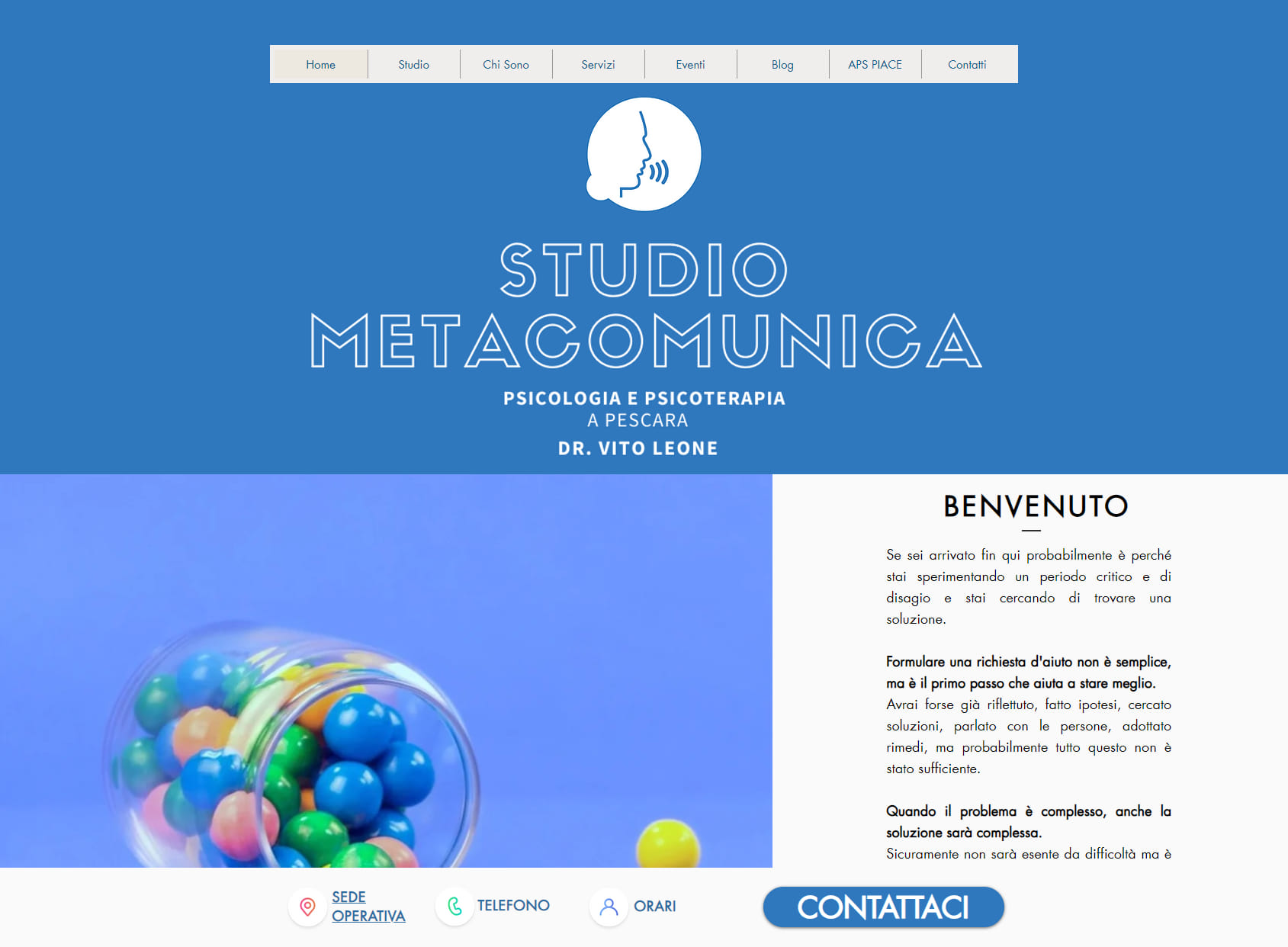 Studio MetaComunica - Dr. Vito Leone Psicologo Psicoterapeuta a Pescara