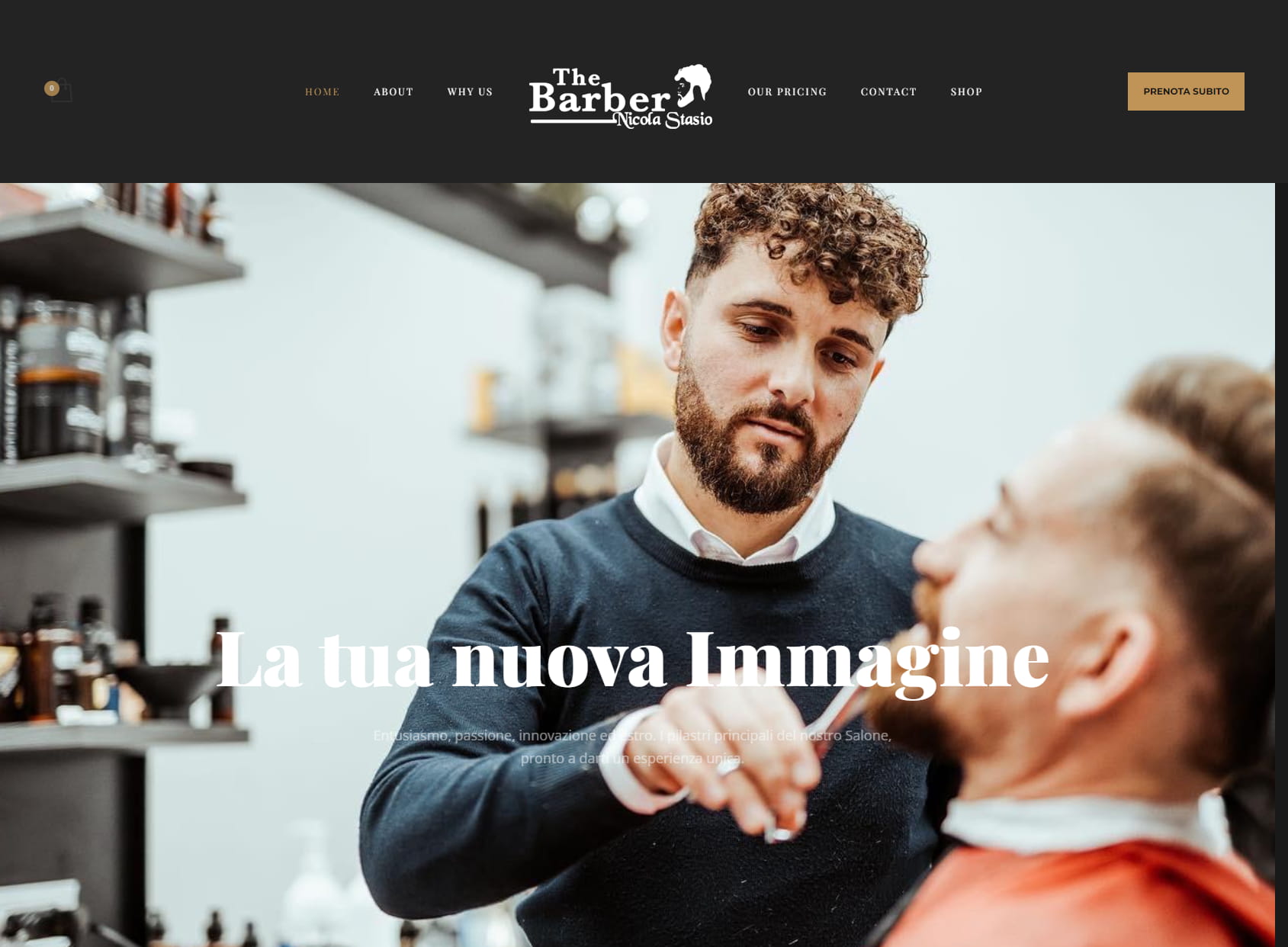 The Barber Nicola Stasio