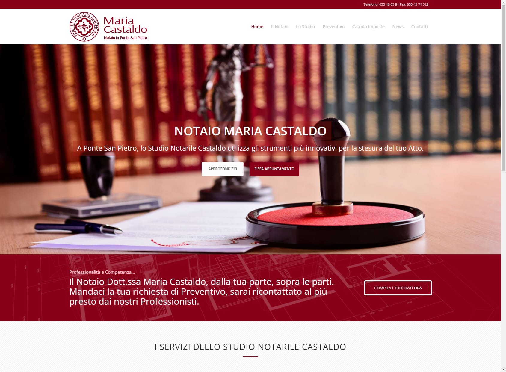 Notaio in Bergamo - Maria Castaldo -