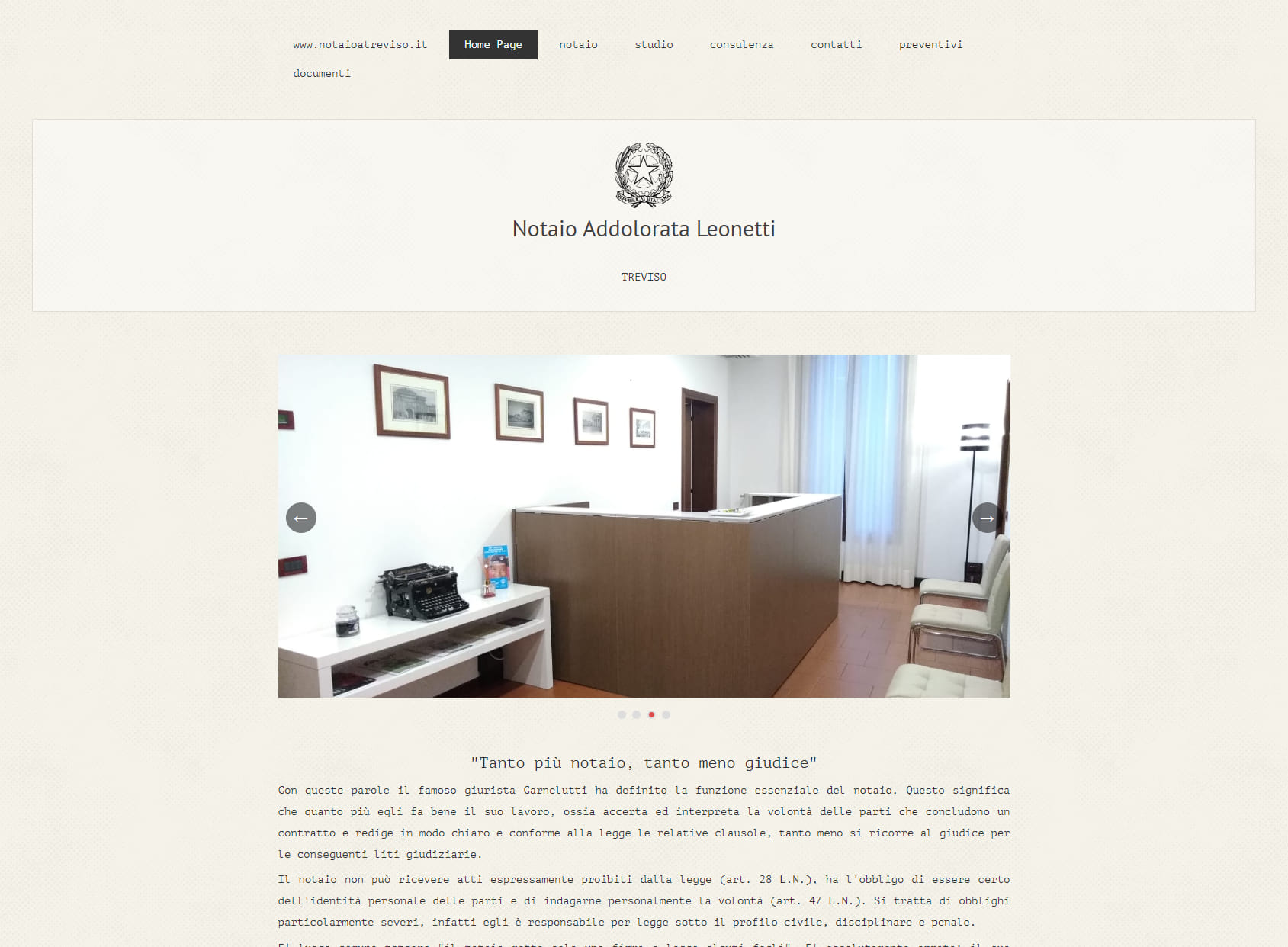 Studio Notarile Addolorata Leonetti