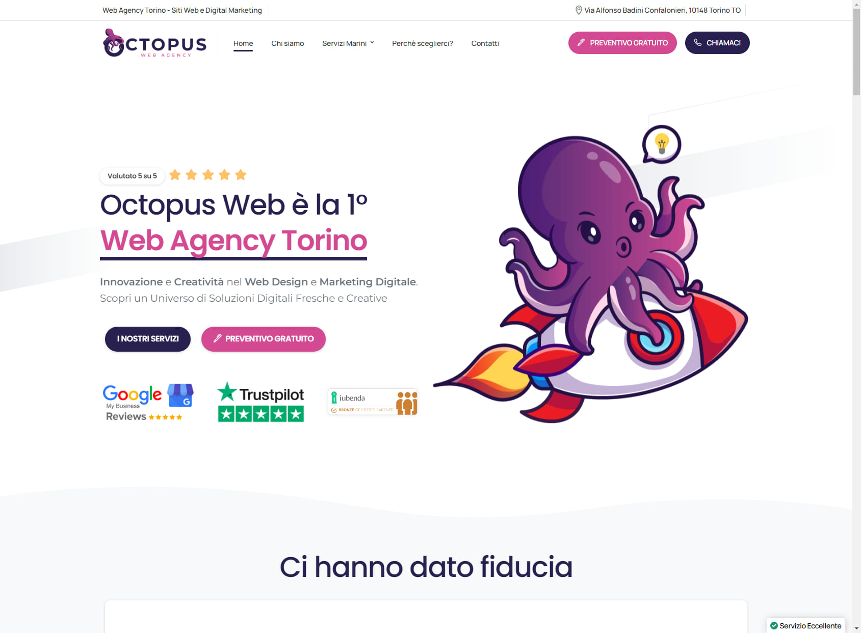 Octopus Web - Web Agency Torino - Siti Web e Digital Marketing