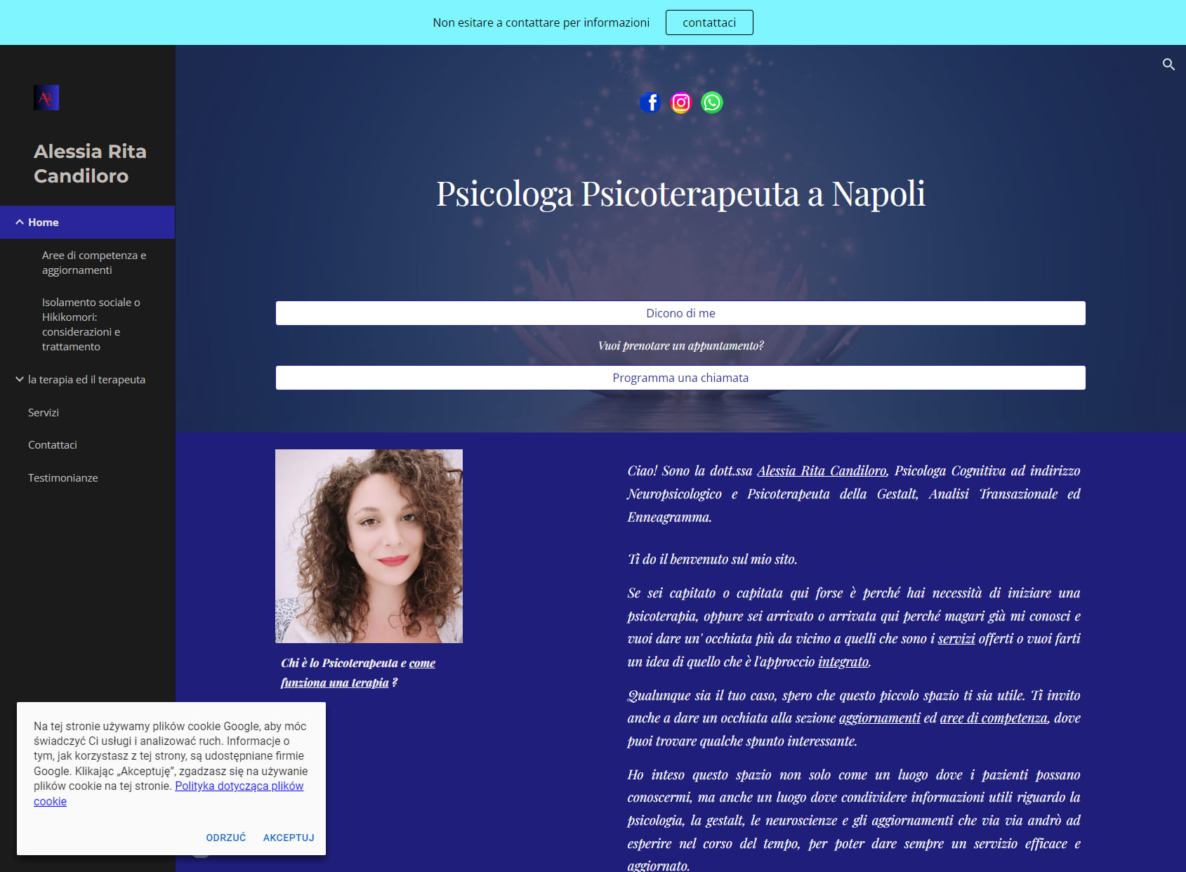 Psicologo Napoli Zona Piazza Garibaldi Dott.ssa Alessia Rita Candiloro