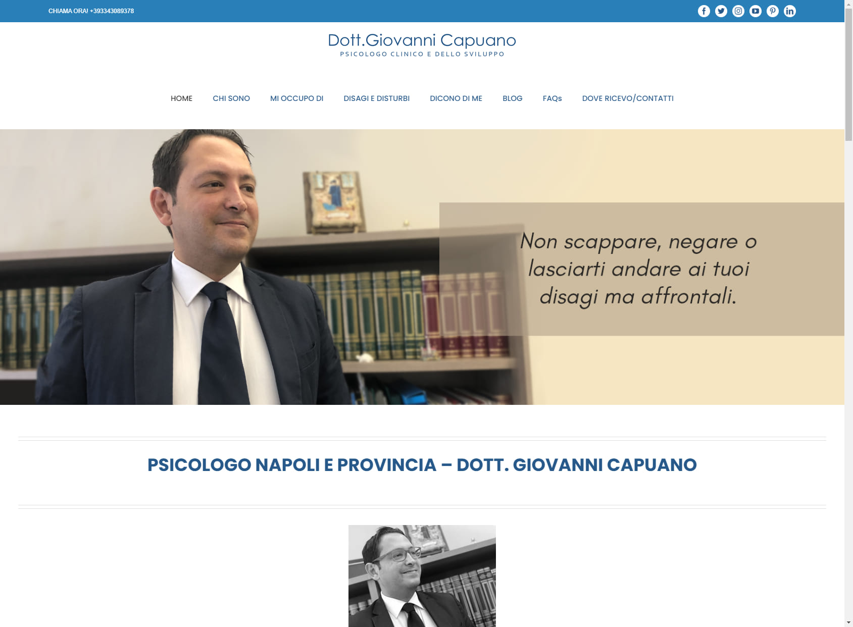 Psicologo Napoli e Provincia - Dott. Giovanni Capuano