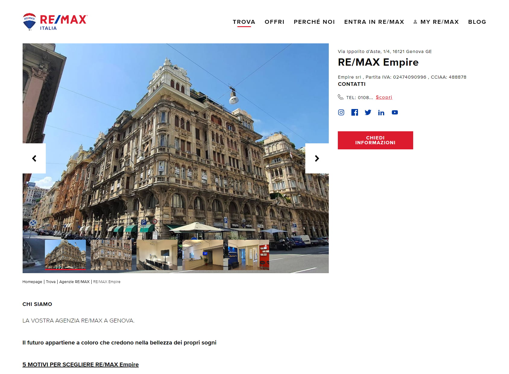 Agenzia Immobiliare RE/MAX Empire Genova