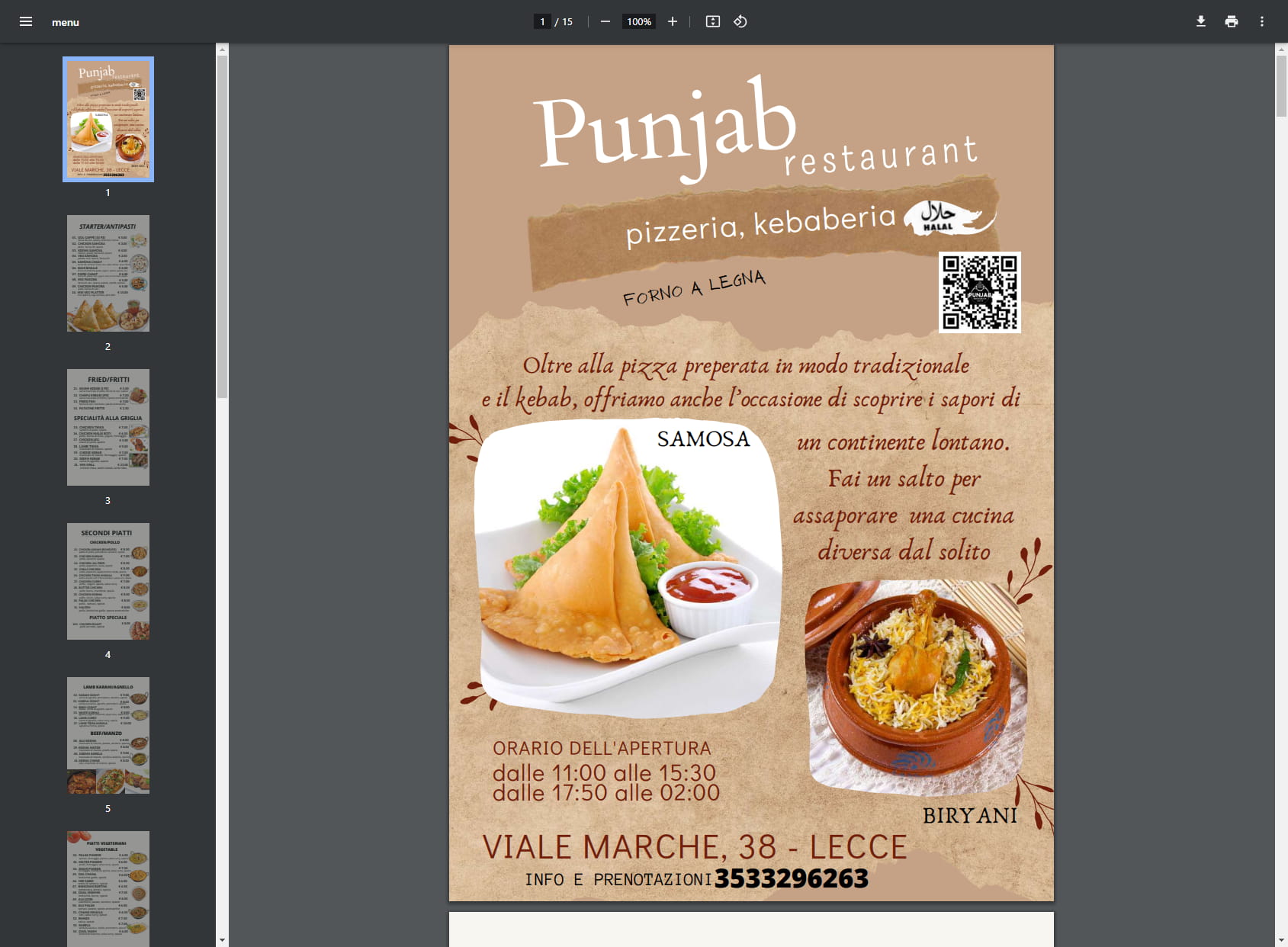 Punjab restaurant